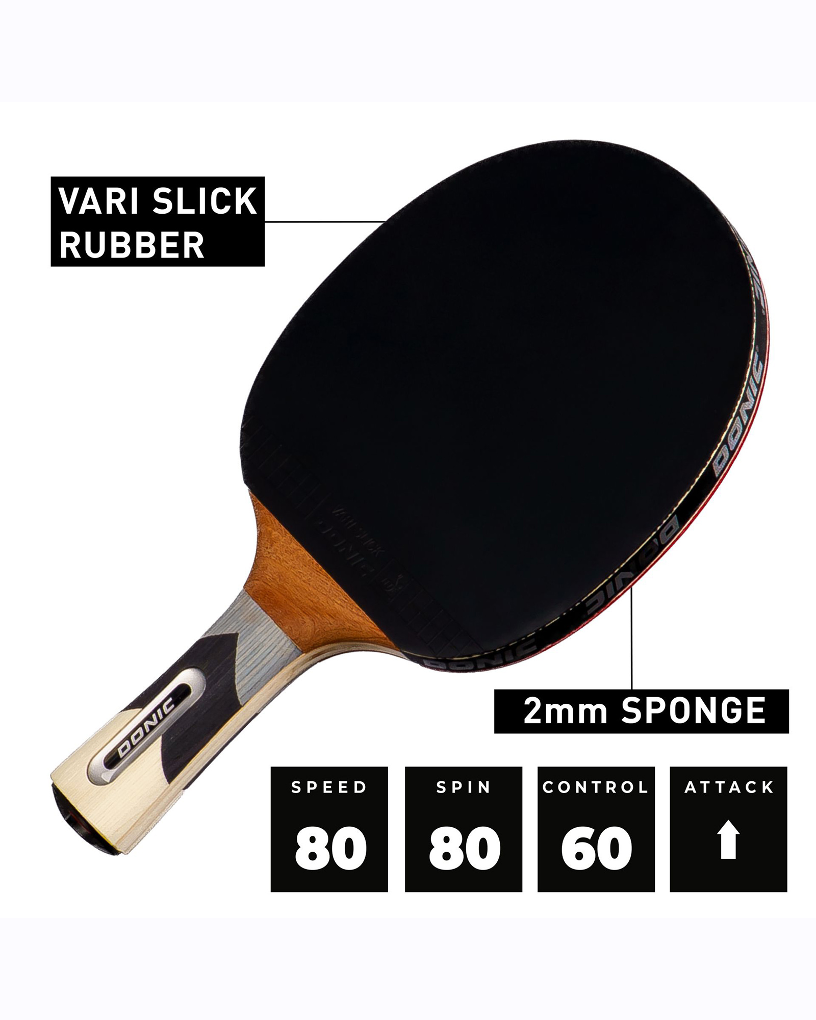 Donic Waldner 700 Table Tennis Bat - Image 6