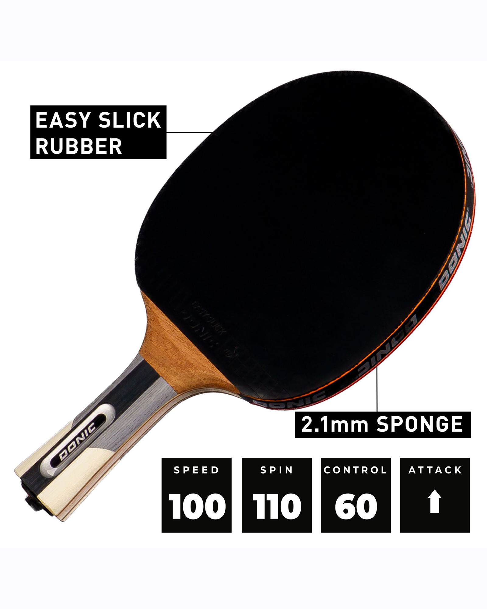 Donic Waldner 900 Table Tennis Bat - Image 7