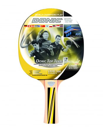 D500T Donic 725051 Top Team 500 Table Tennis Bat