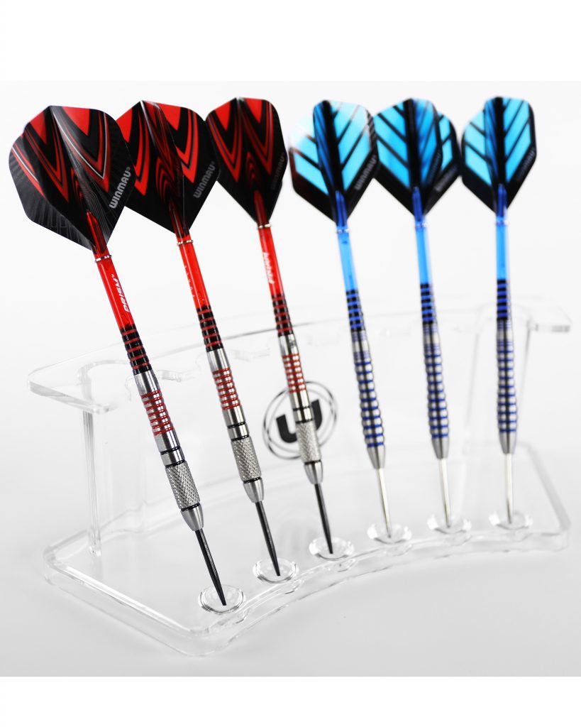 Winmau Wave Dart Display Stand Acryl Dartständer für 2 Dartsätze, 9,95 Winmau Wave Dart Display Stand Acryl Dartständer für 2 Dartsätze, 9,95