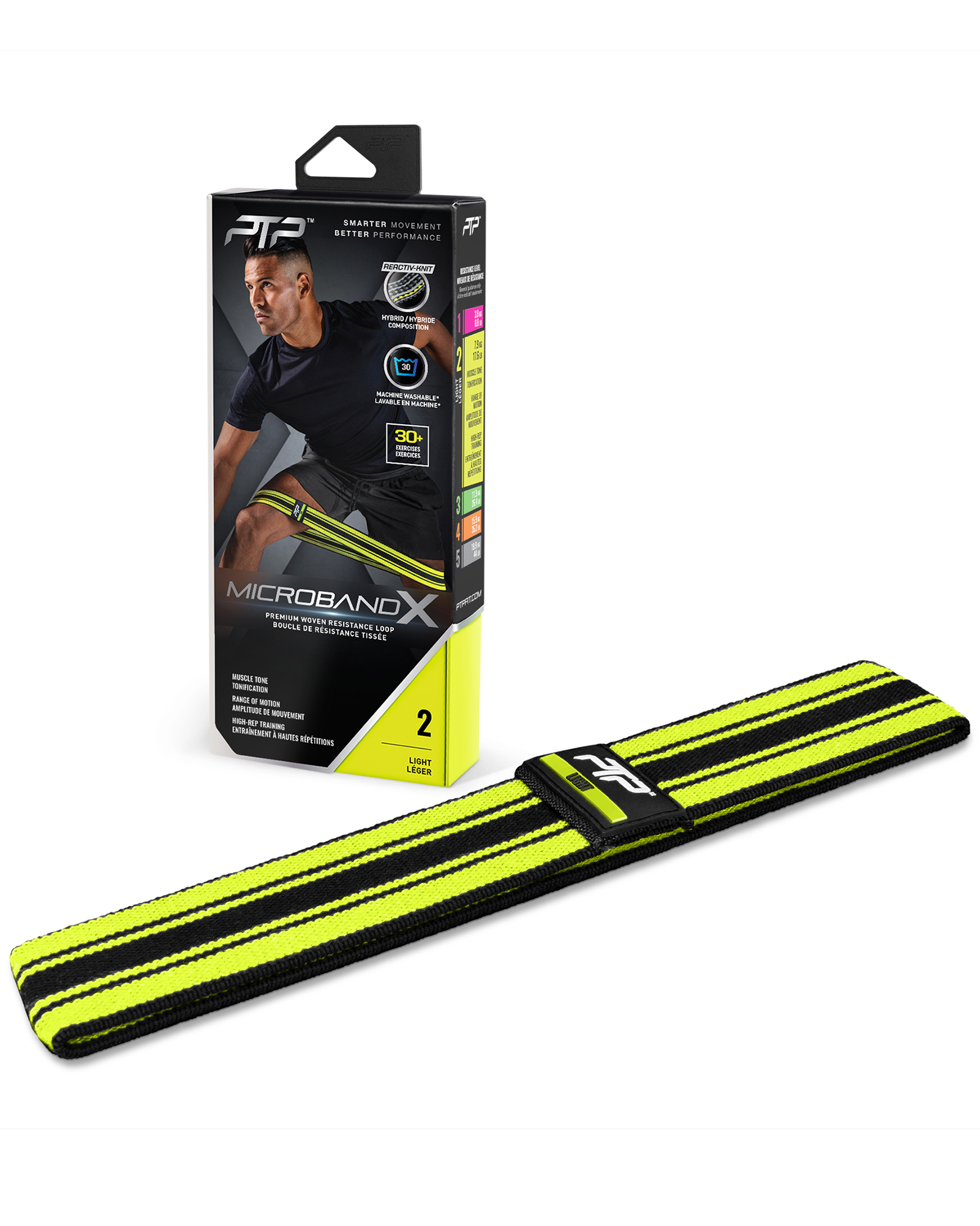 PTP MicroBandX Light Lime
