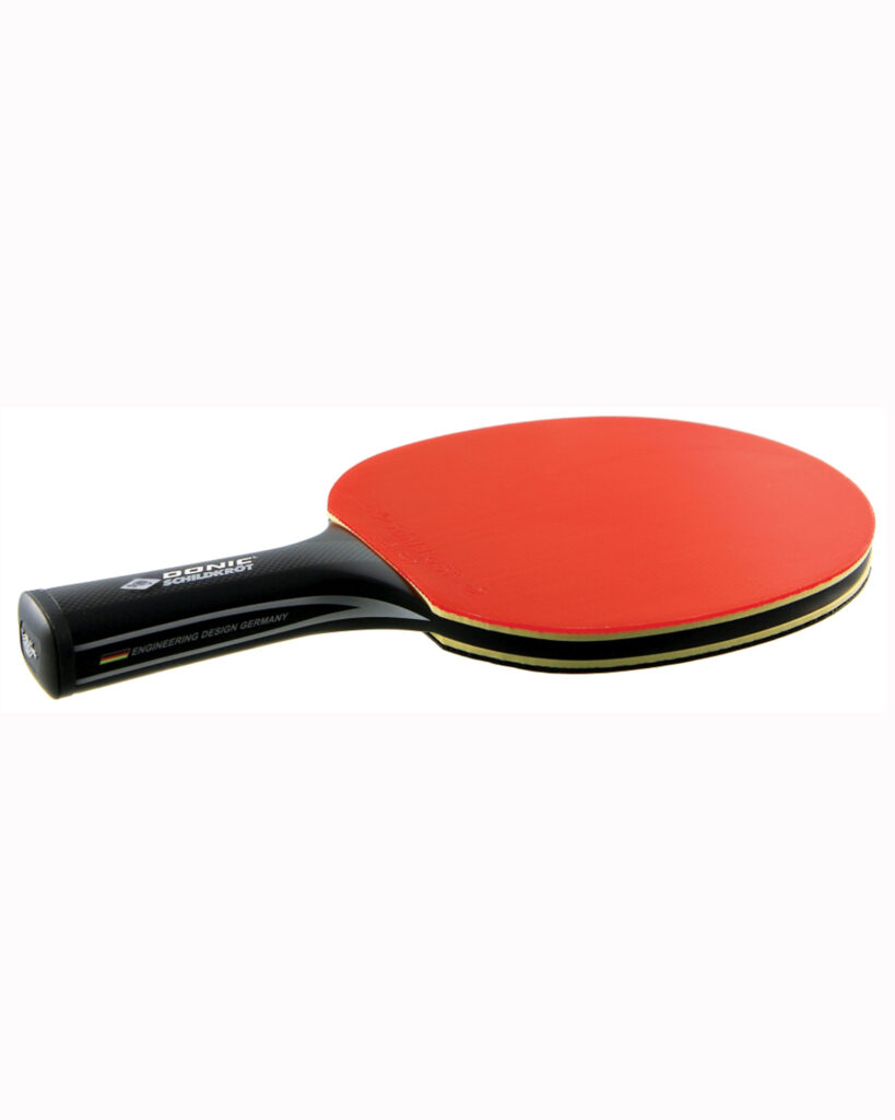 Raquette De Tennis De Table Donic Carbotec 3000 - 50% Carbone, Revêtement QRC Rapide - Pour Jeu Offensif Et Compétition - 5