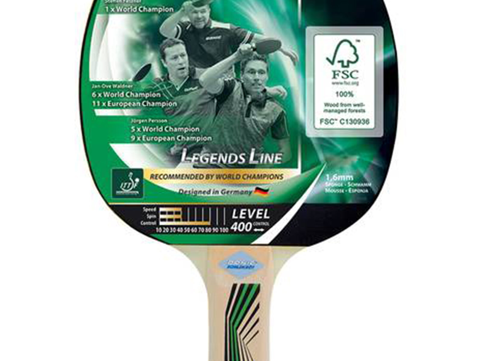 Donic Legends 400 Table Tennis Bat