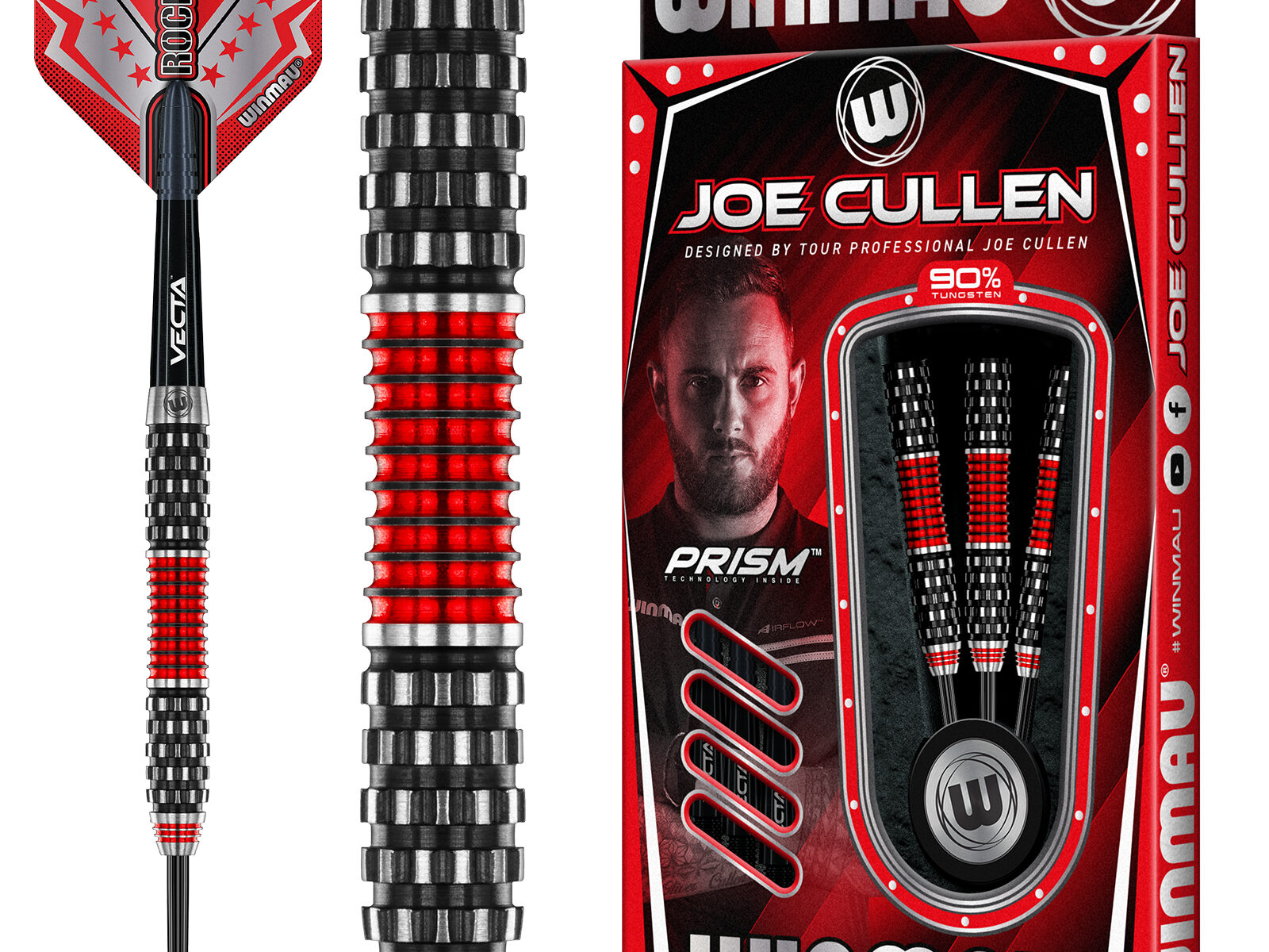 Winmau Joe Cullen Rockstar RS 1.0 Dart Set