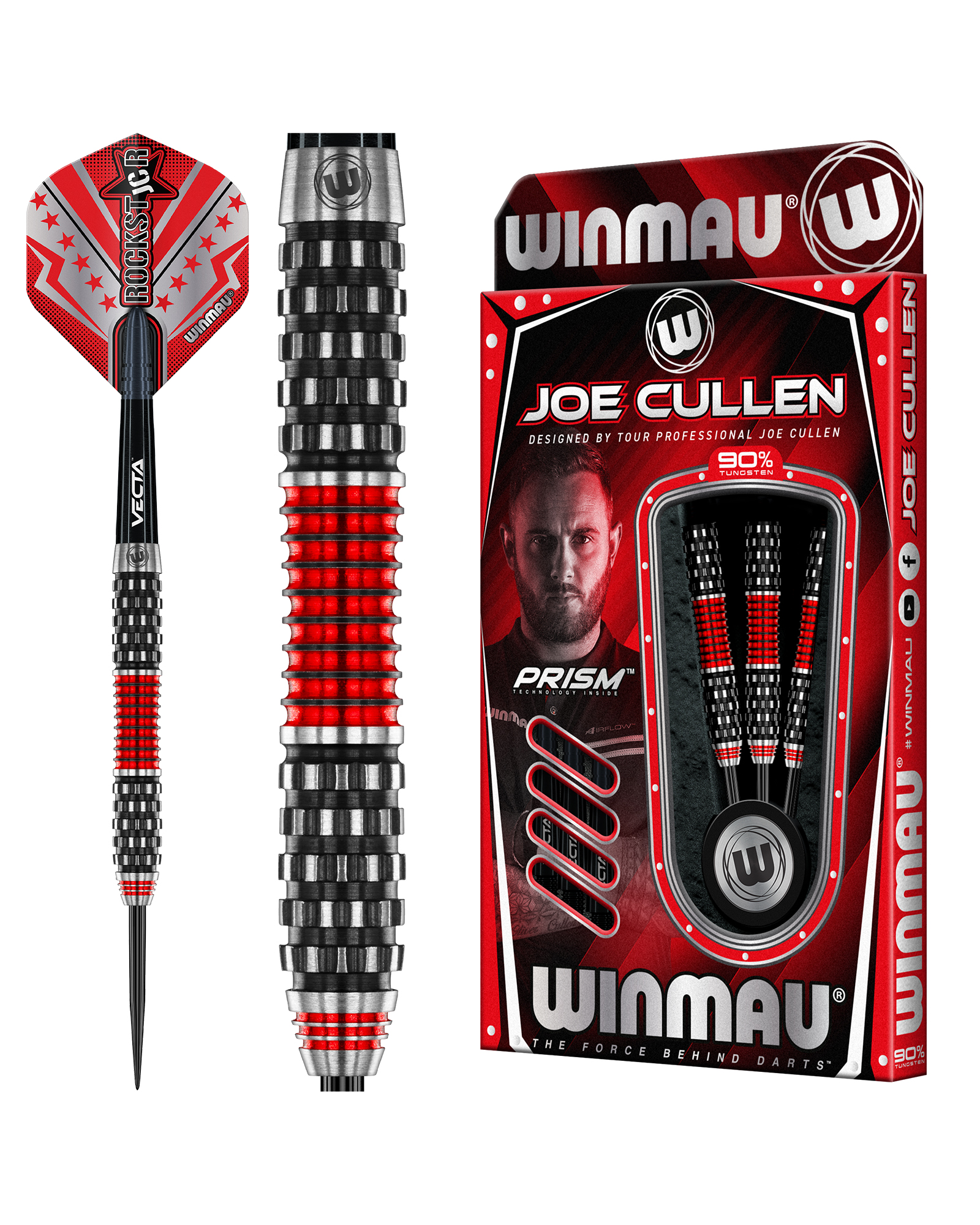 Winmau Joe Cullen Rockstar RS 1.0 Dart Set