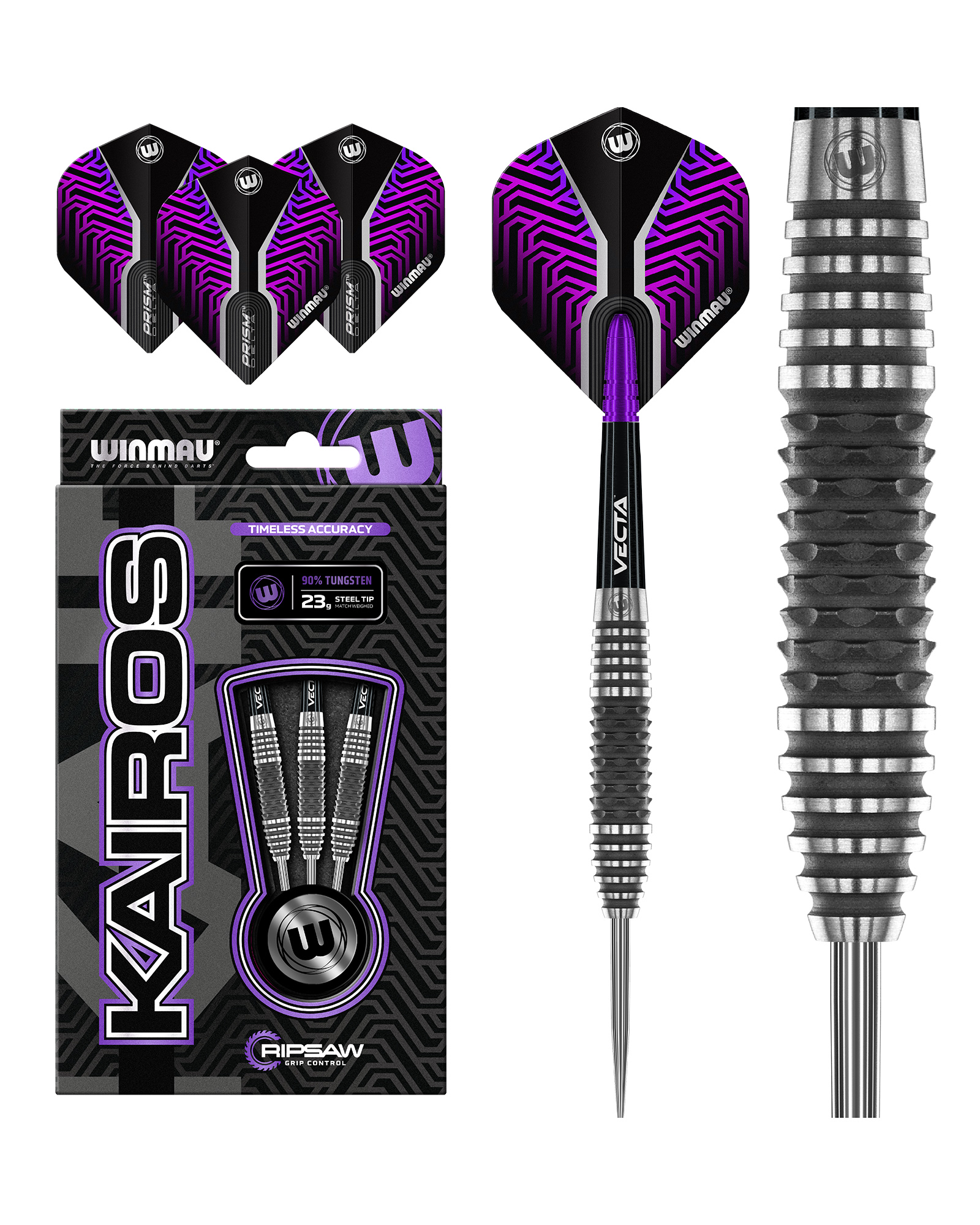 Winmau Kairos 90% Tungsten Dart Set