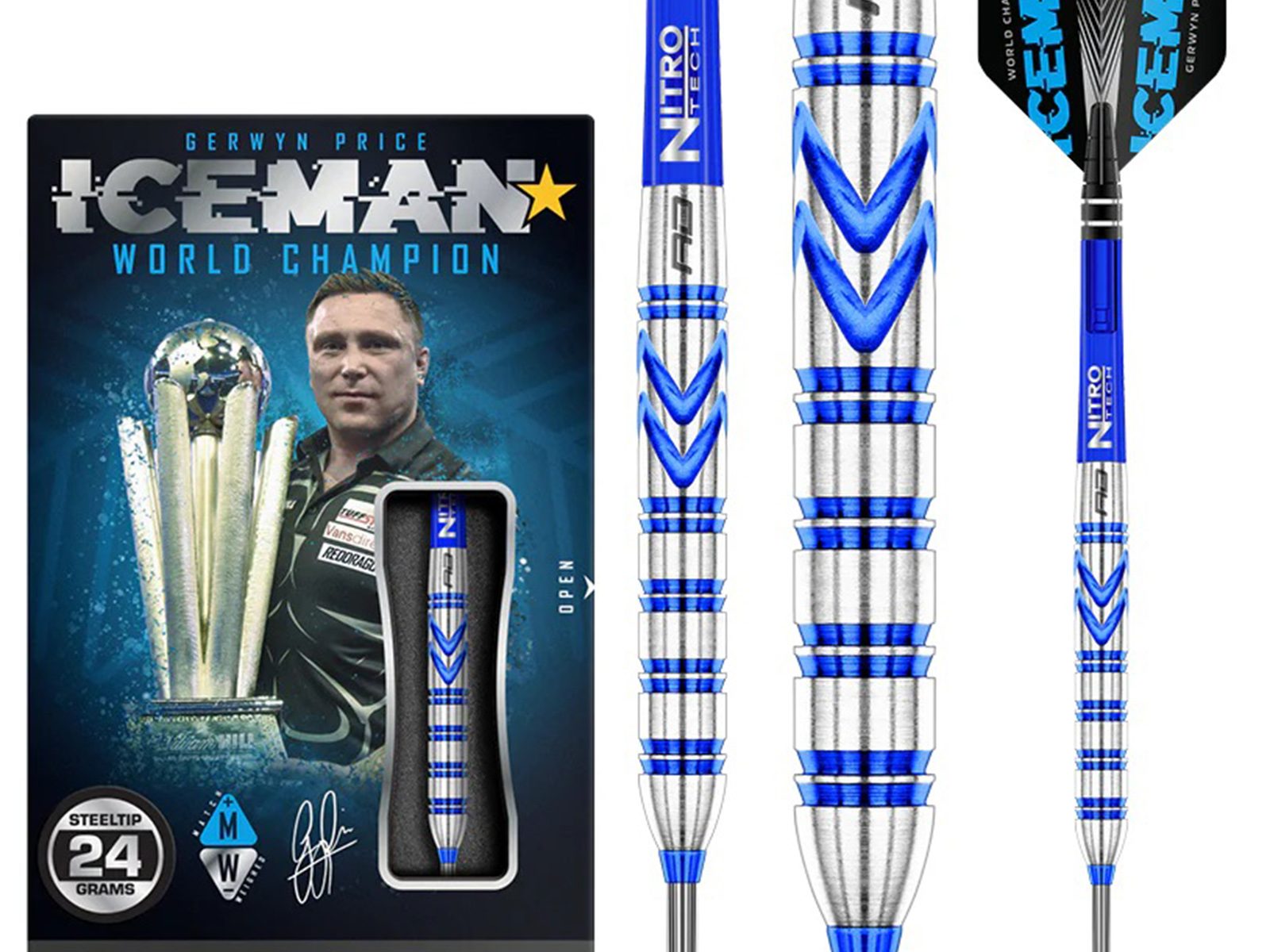 Red Dragon Gerwyn Price Original Dart Set