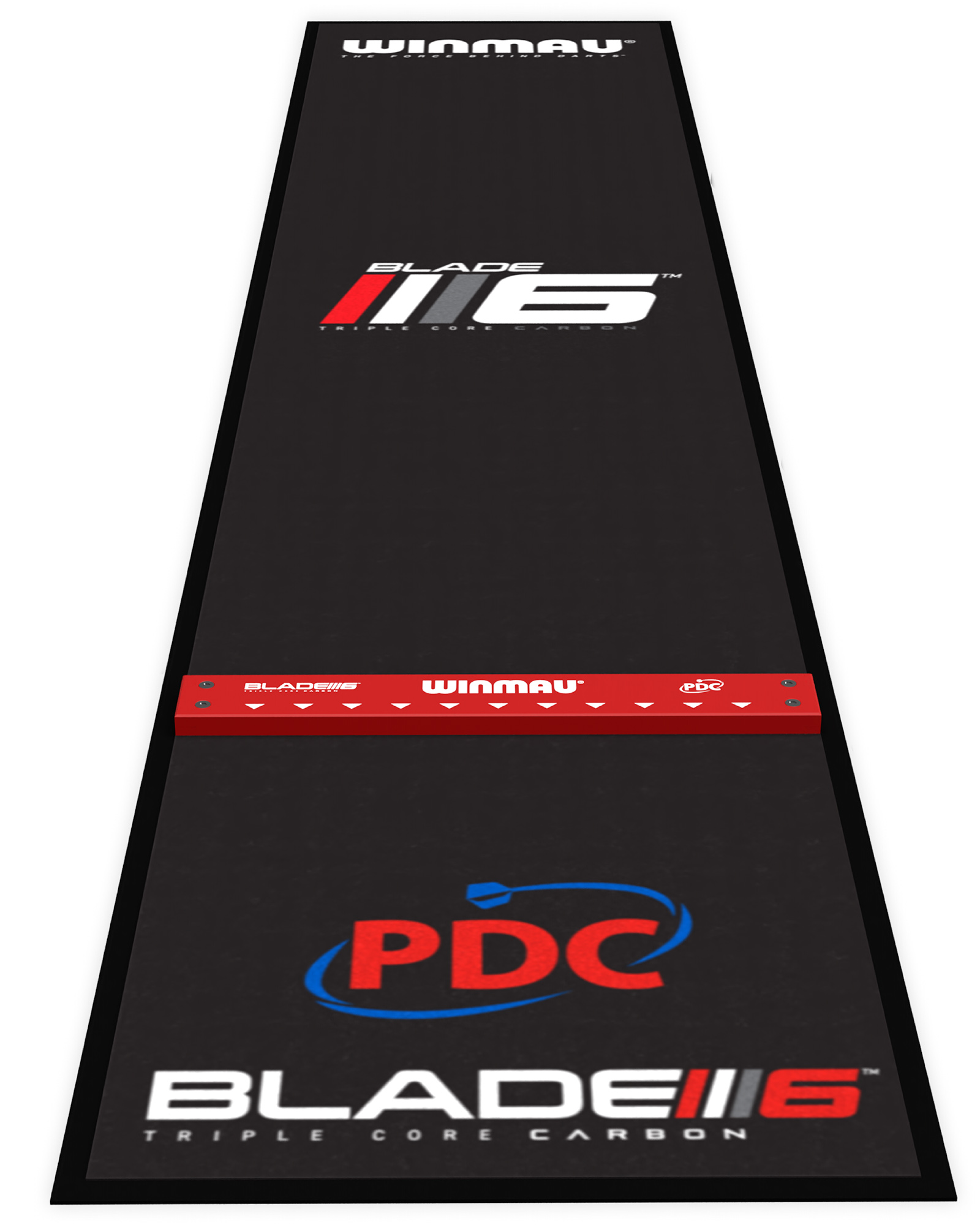 8215 PRO ZONE PRECISION BLADE 6 MAT_W Winmau Pro Zone Precision Soft Feel Dart Mat