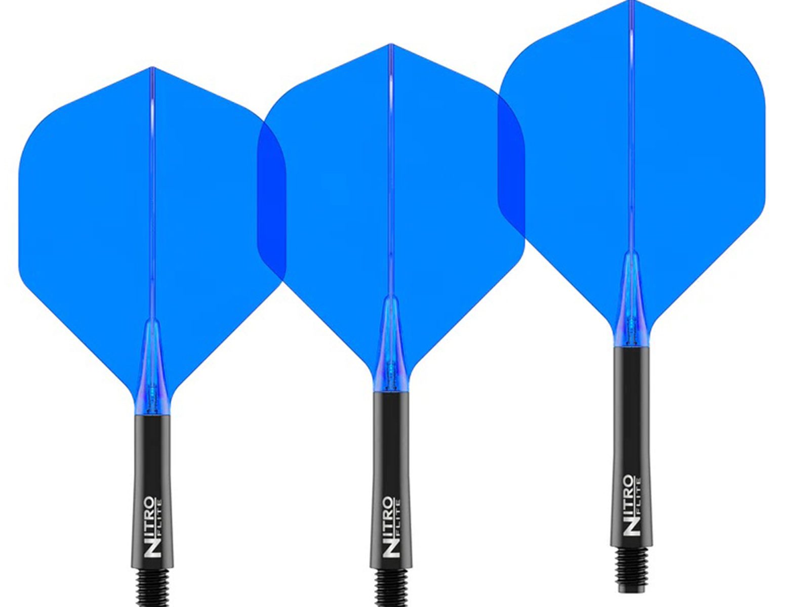 Red Dragon Nitro Flite - Black Shaft and Blue Flight