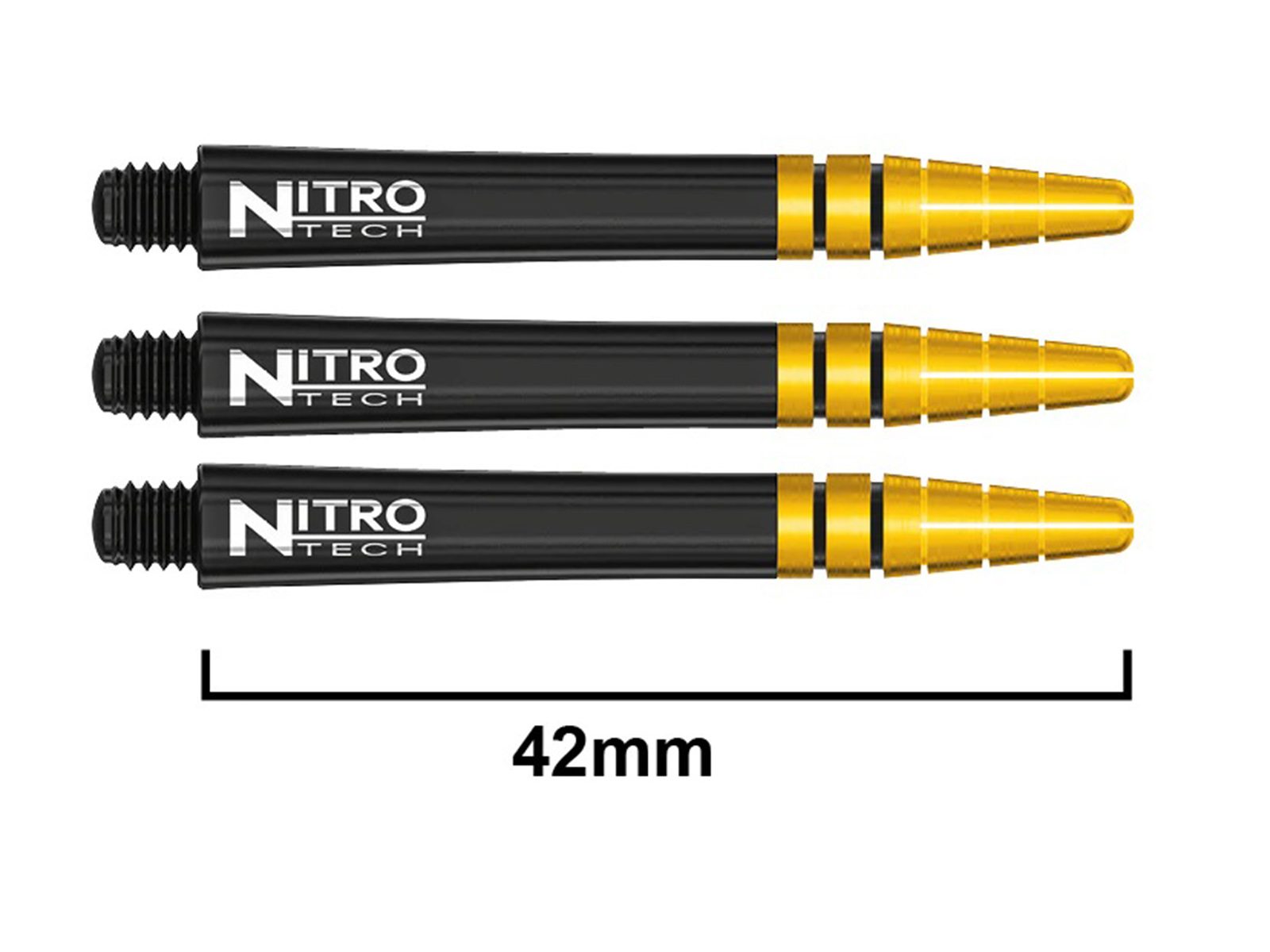 Red Dragon Nitrotech Ionic Black/Gold Dart Shafts
