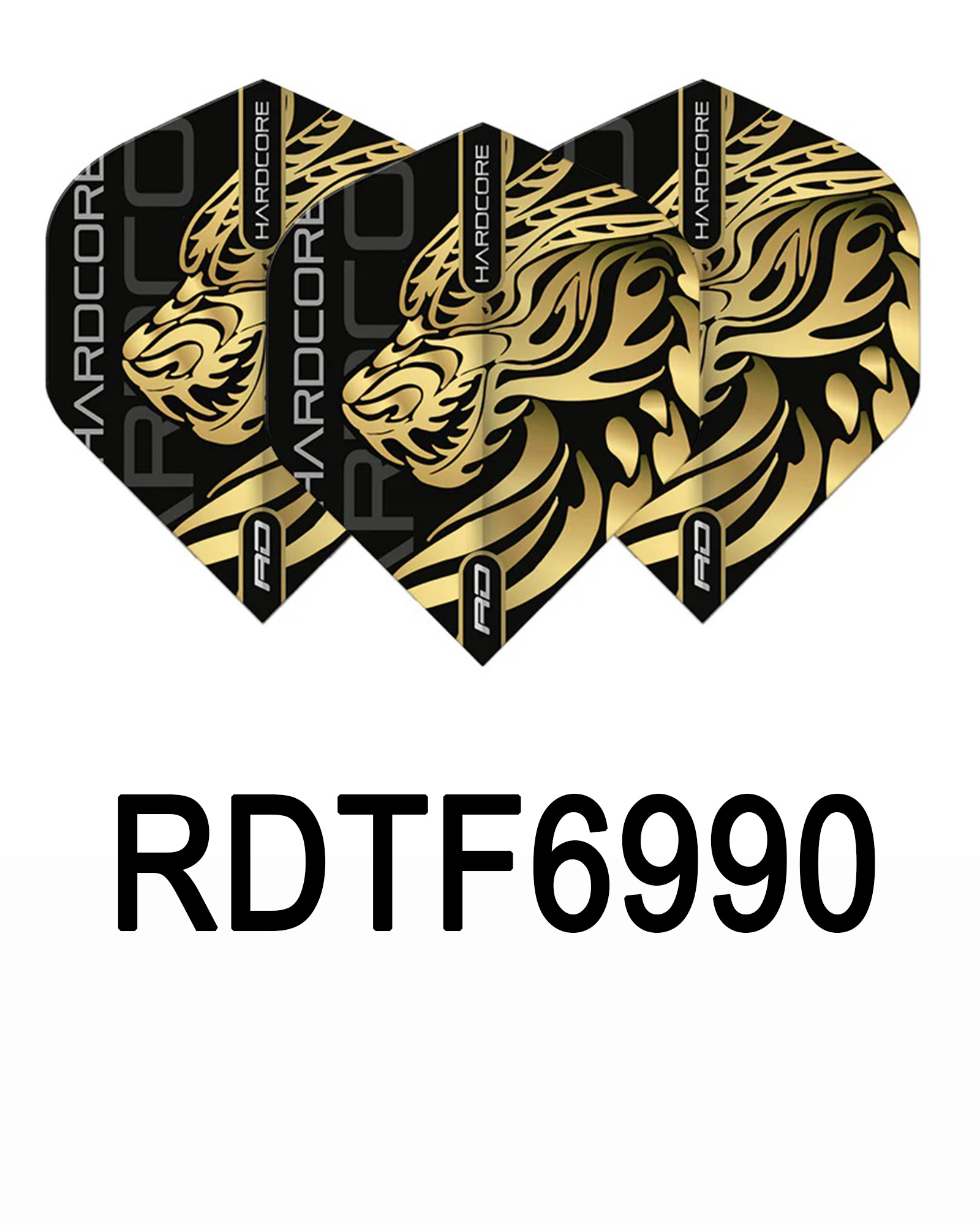 Red Dragon Pro Player Flights TF6690 Jonny Clayton Gold