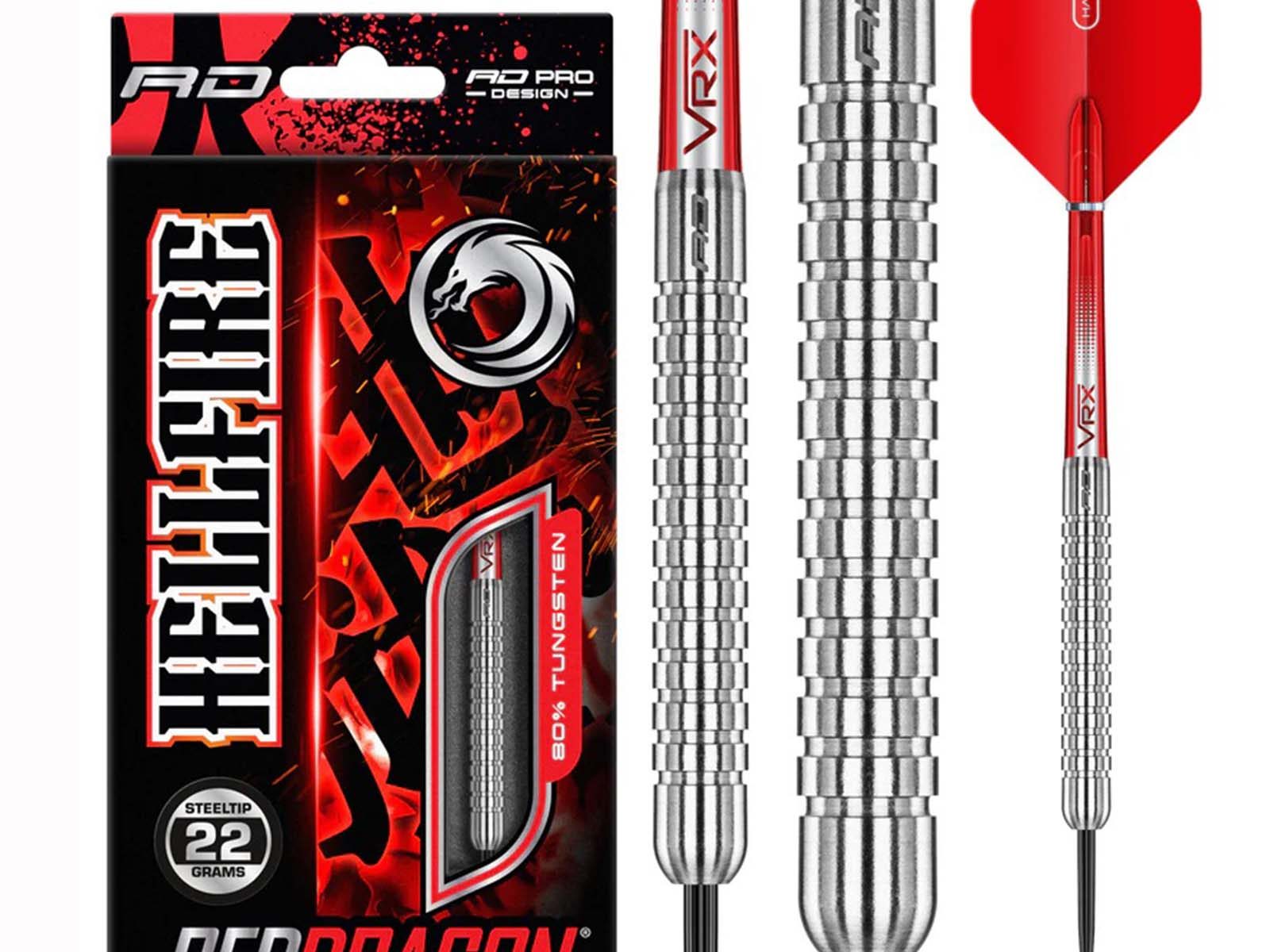 Red Dragon Hell Fire A Dart Set