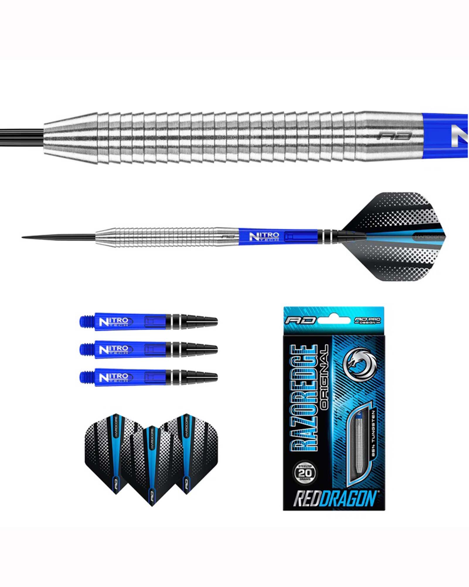 Red Dragon Rebel Edge Original Dart Set