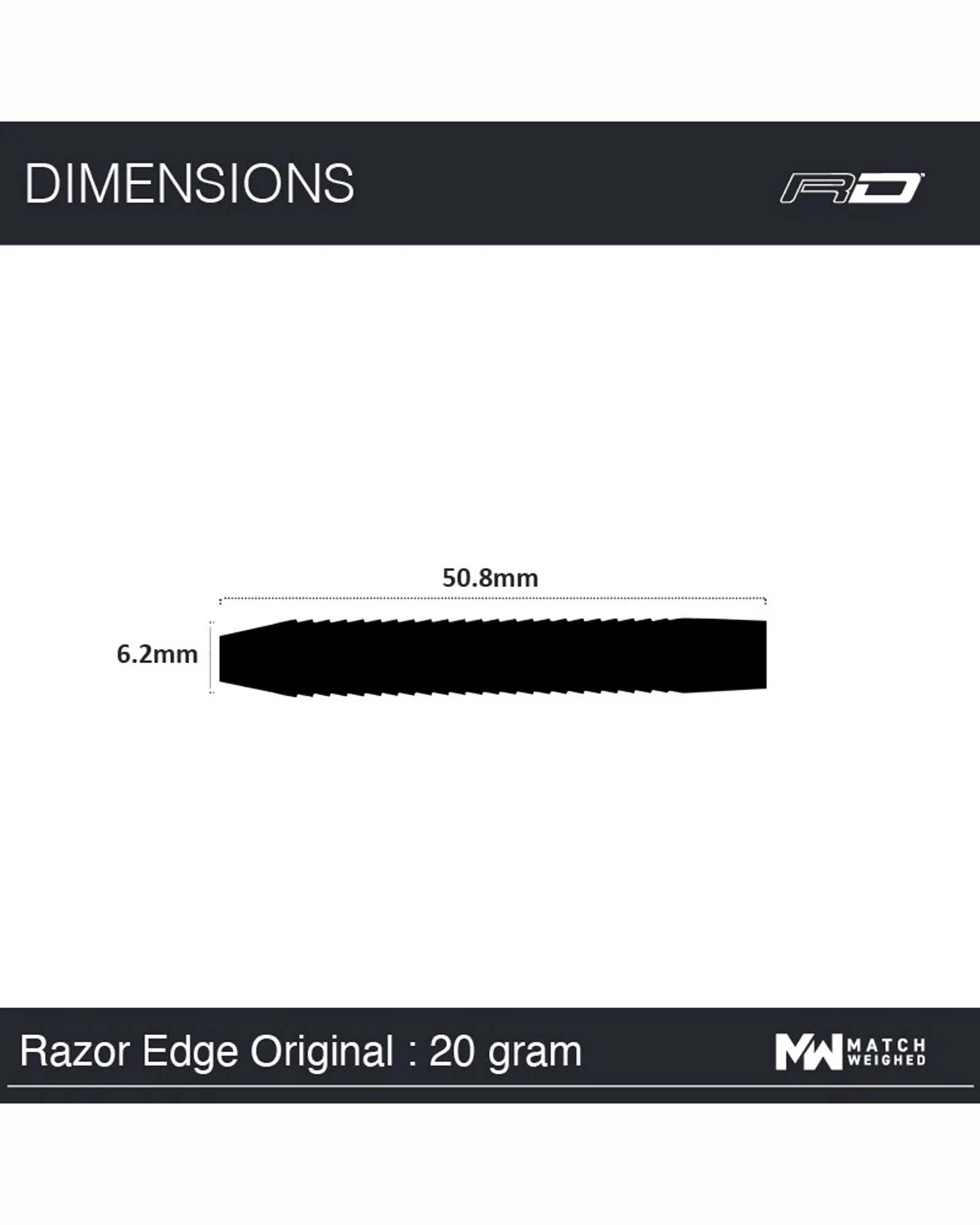 Red Dragon Rebel Edge Original Dart Set