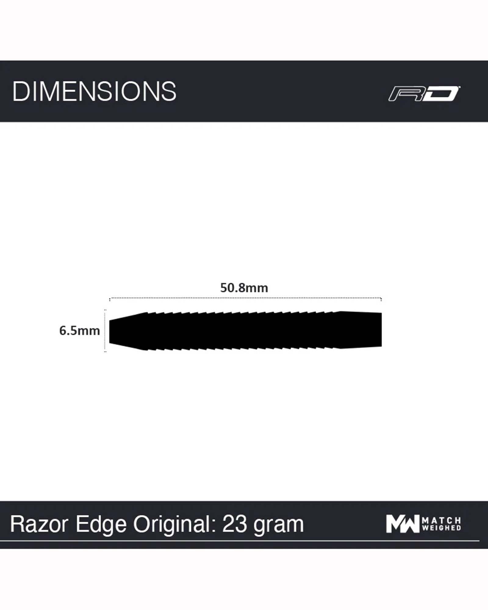 Red Dragon Rebel Edge Original Dart Set