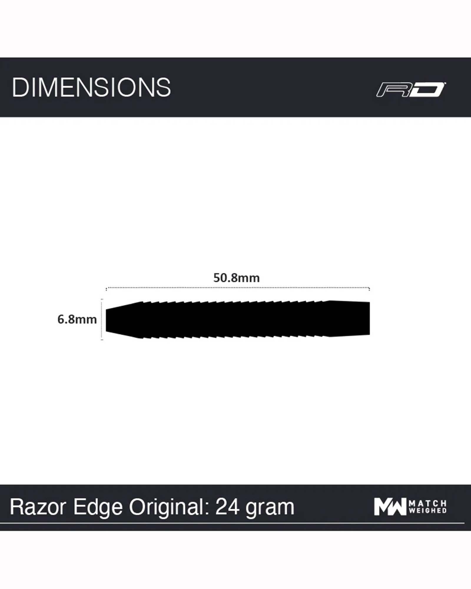 Red Dragon Rebel Edge Original Dart Set