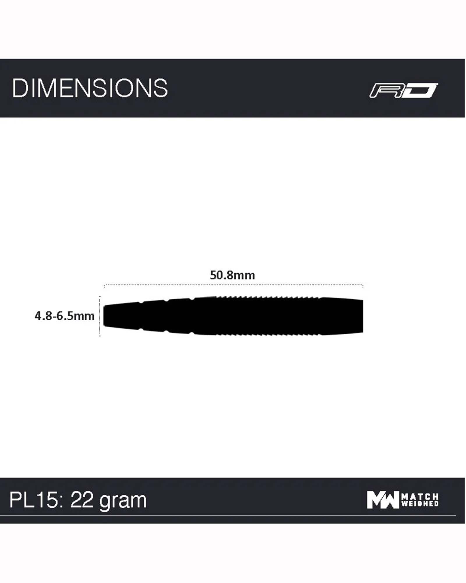 Red Dragon Peter Wright Snakebite PL15 Dart Set
