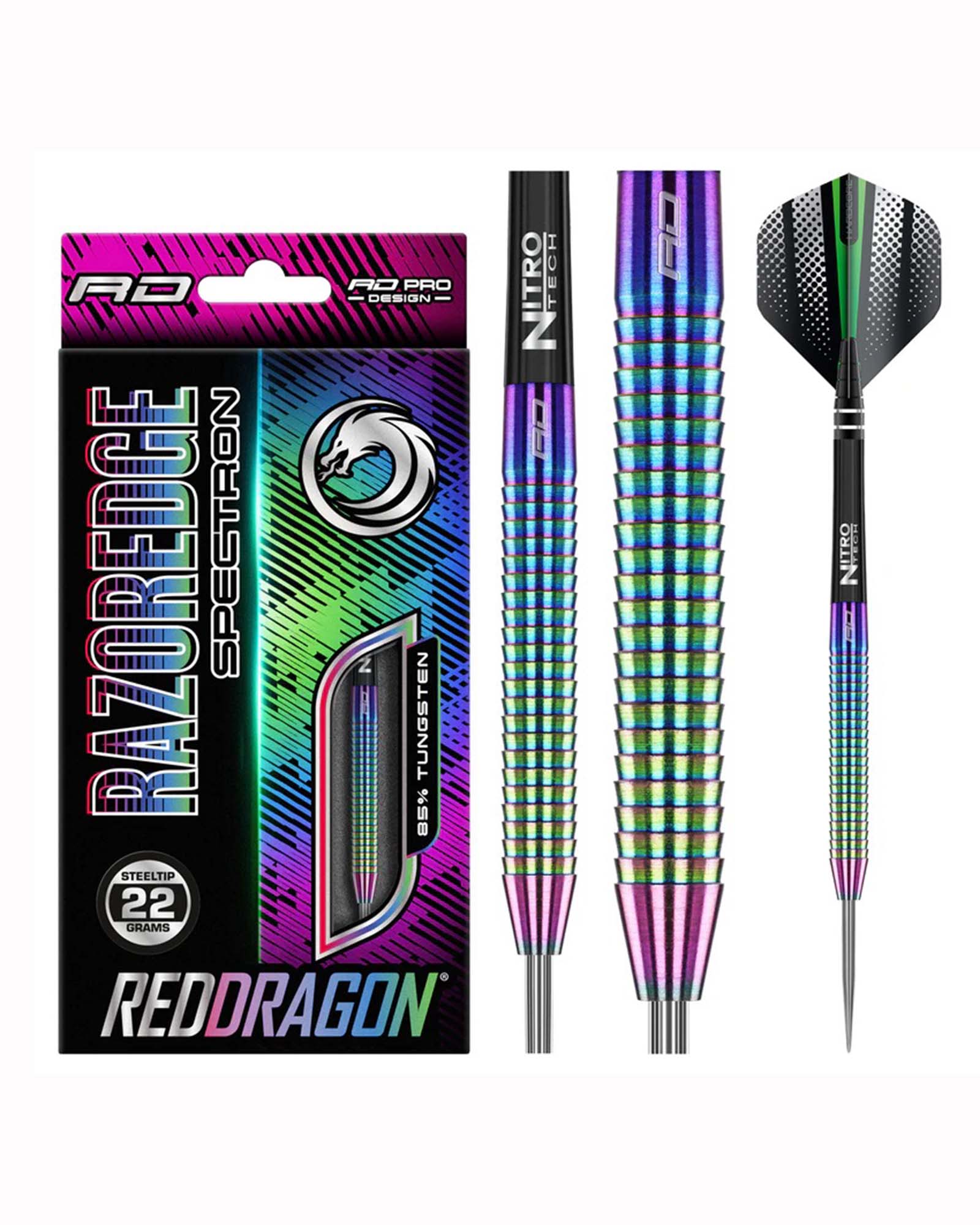 Red Dragon Rebel Edge Spectron Dart Set