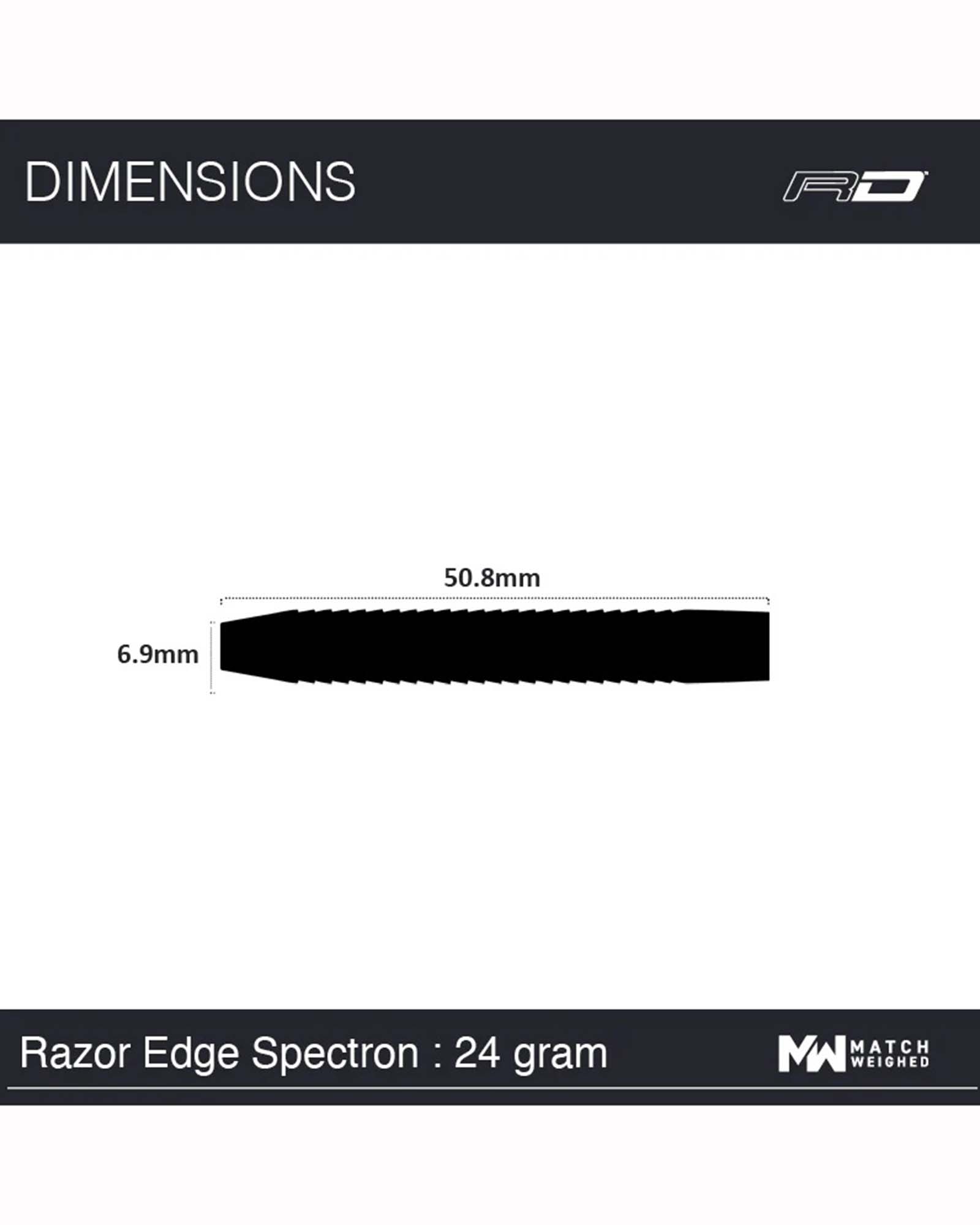Red Dragon Rebel Edge Spectron Dart Set