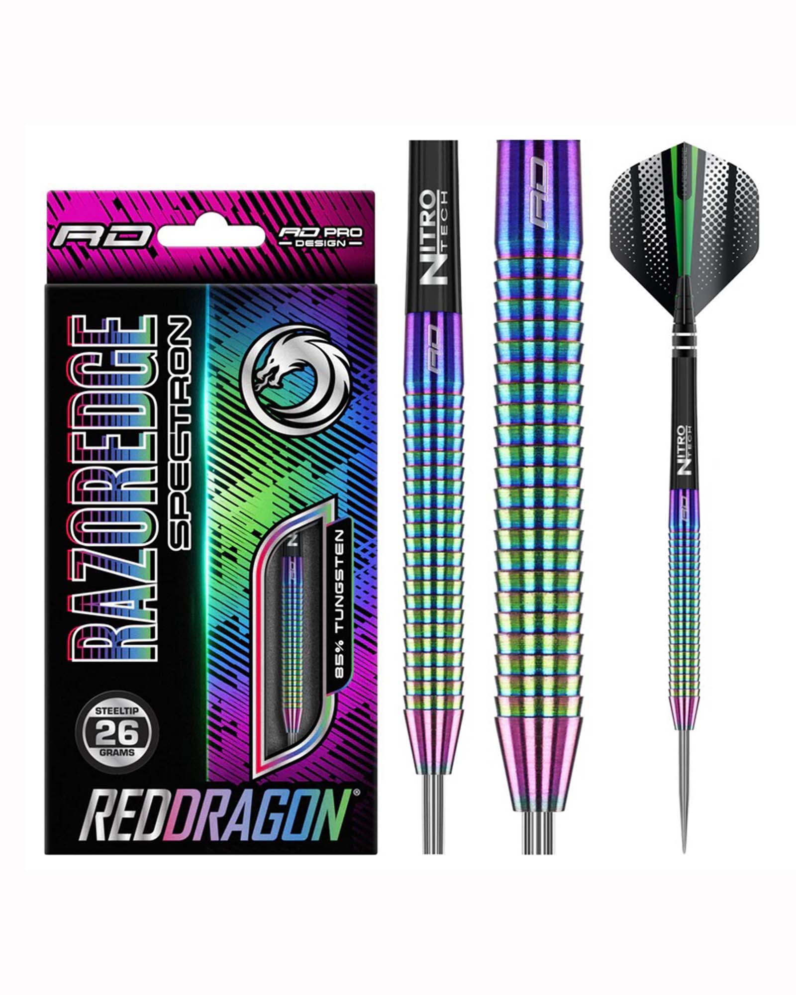 Red Dragon Rebel Edge Spectron Dart Set