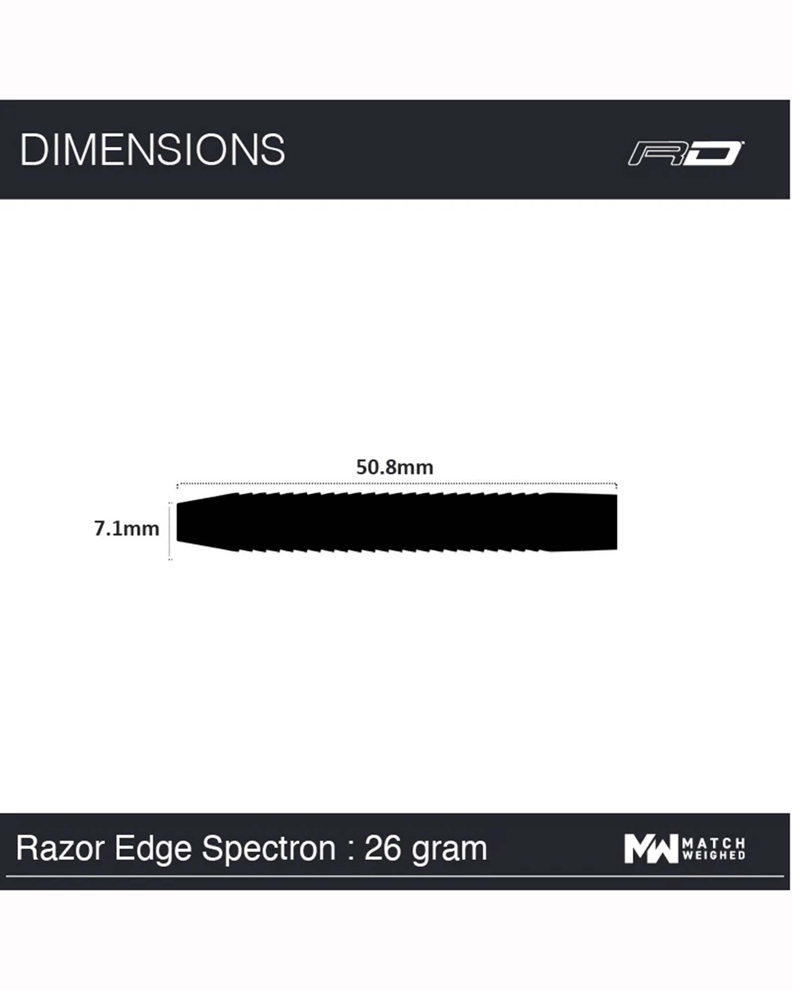 Red Dragon Rebel Edge Spectron Dart Set