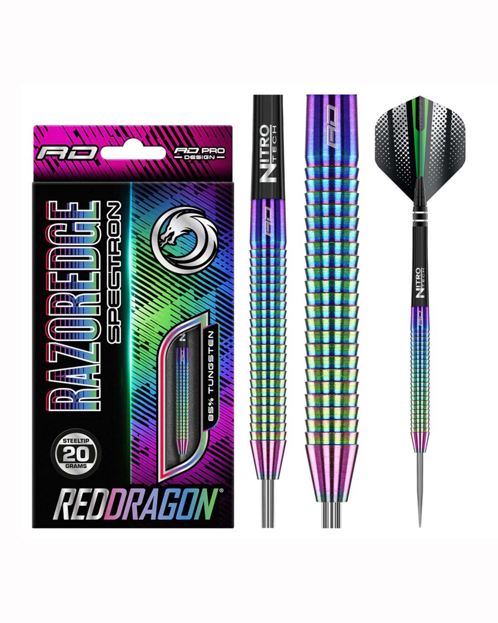 Red Dragon Rebel Edge Spectron Dart Set