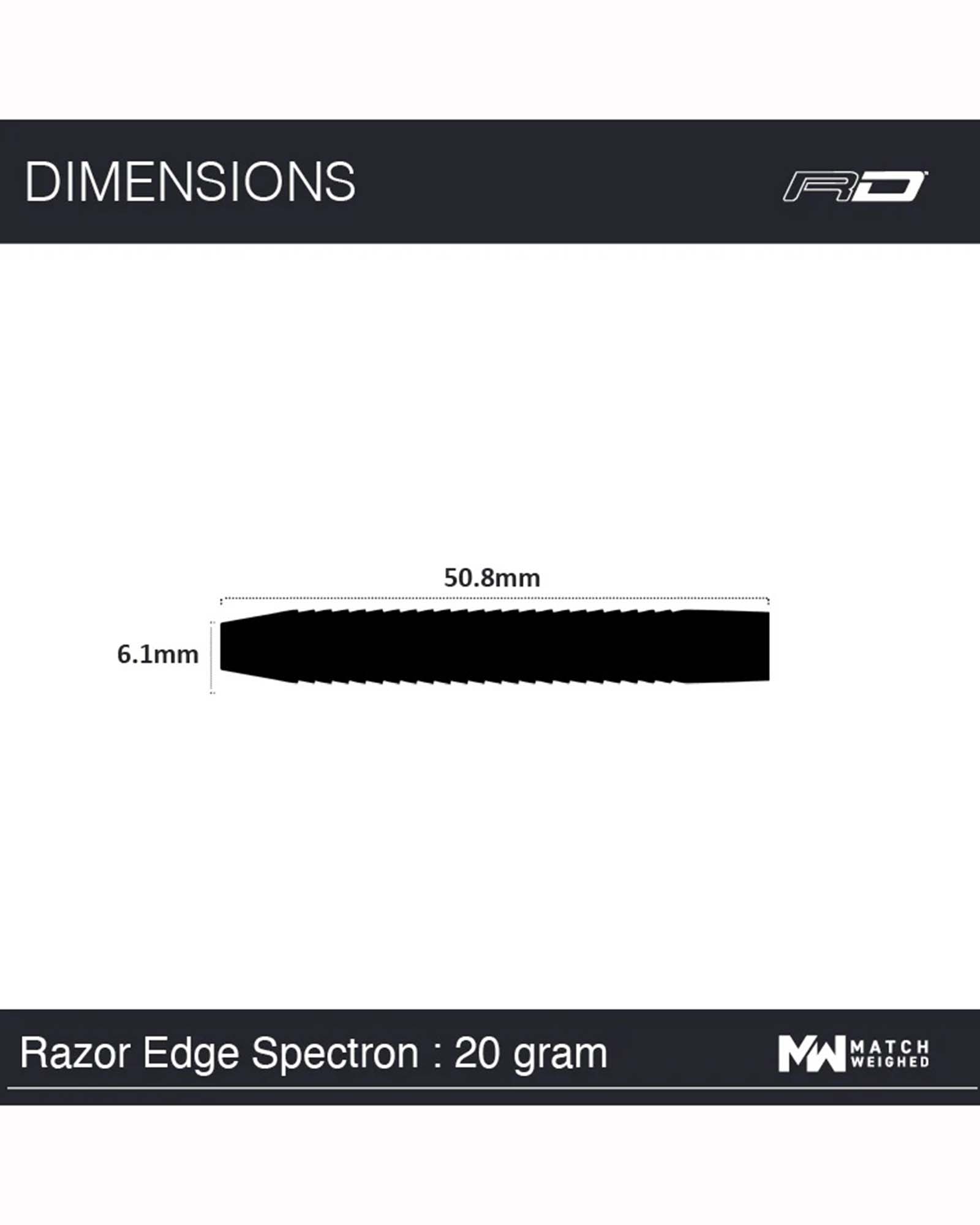 Red Dragon Rebel Edge Spectron Dart Set