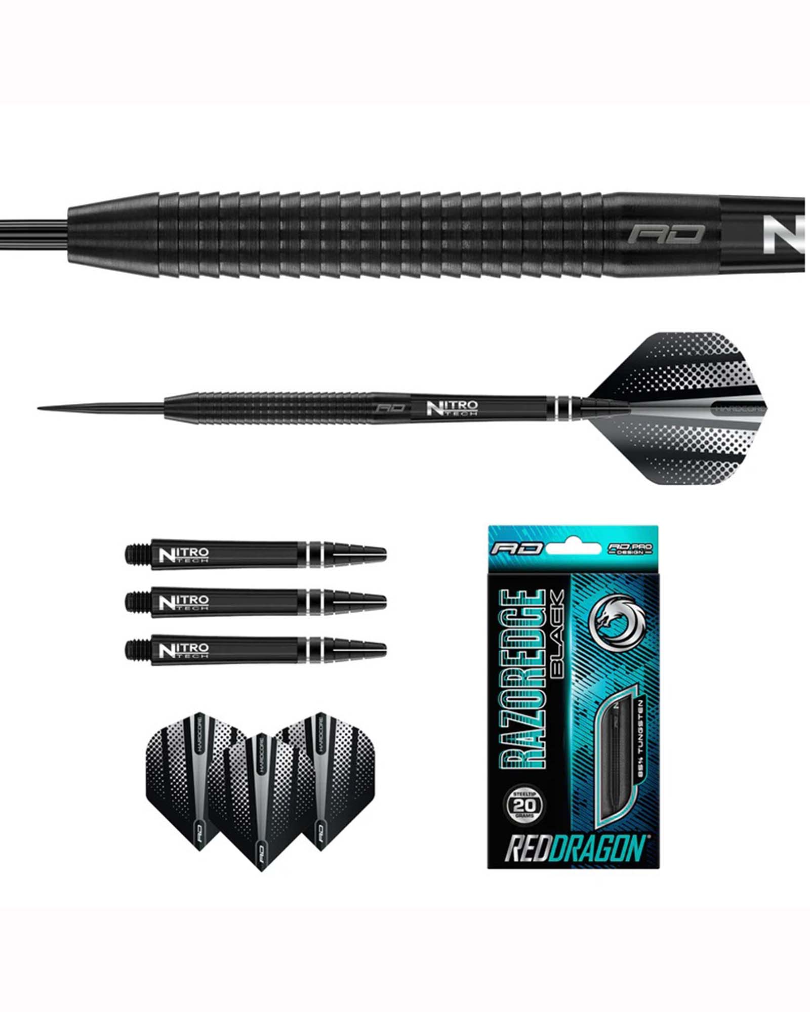 Red Dragon Razor Edge Black Dart Set - Image 12