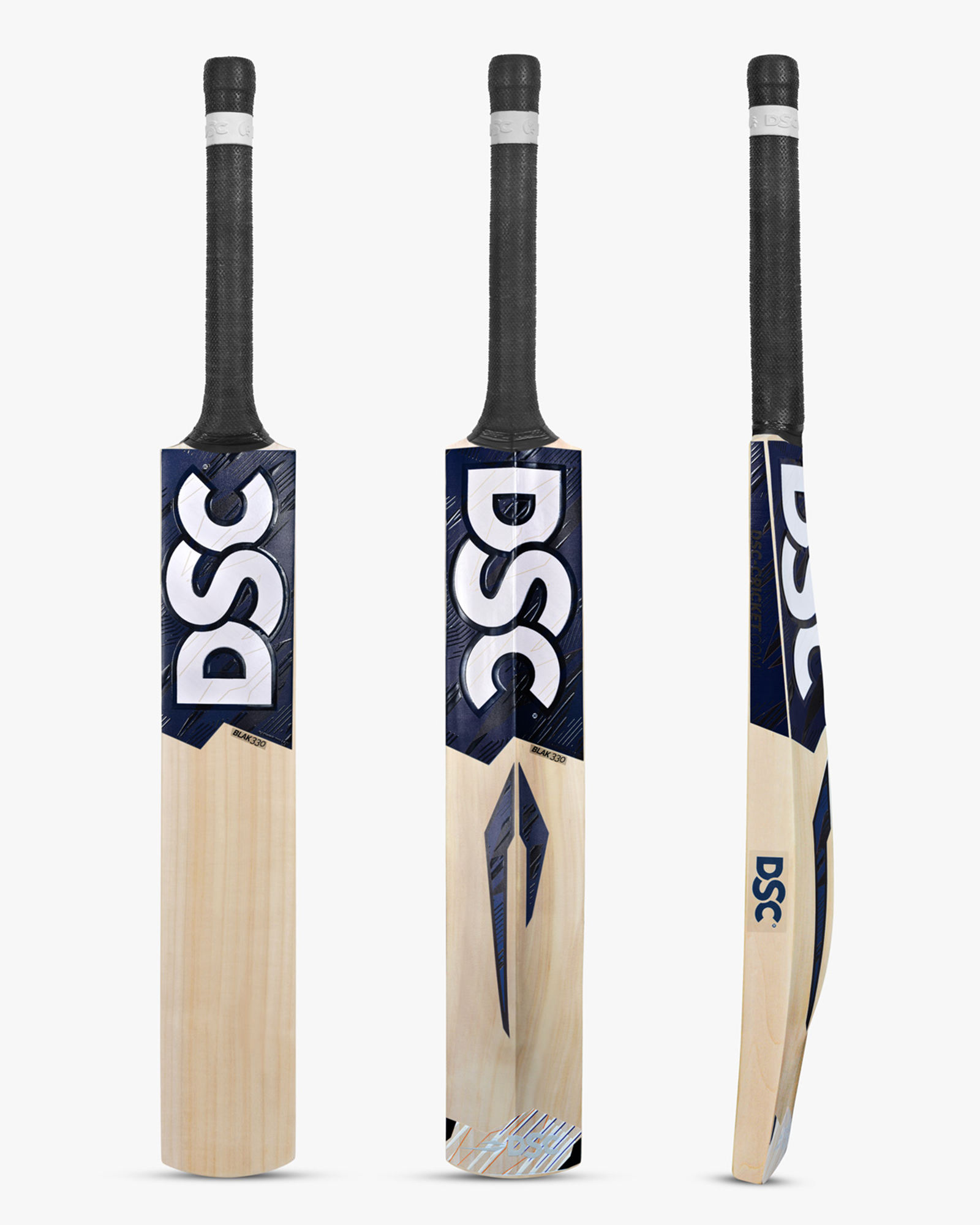 DSC Blak 330 English Willow Junior Cricket Bat