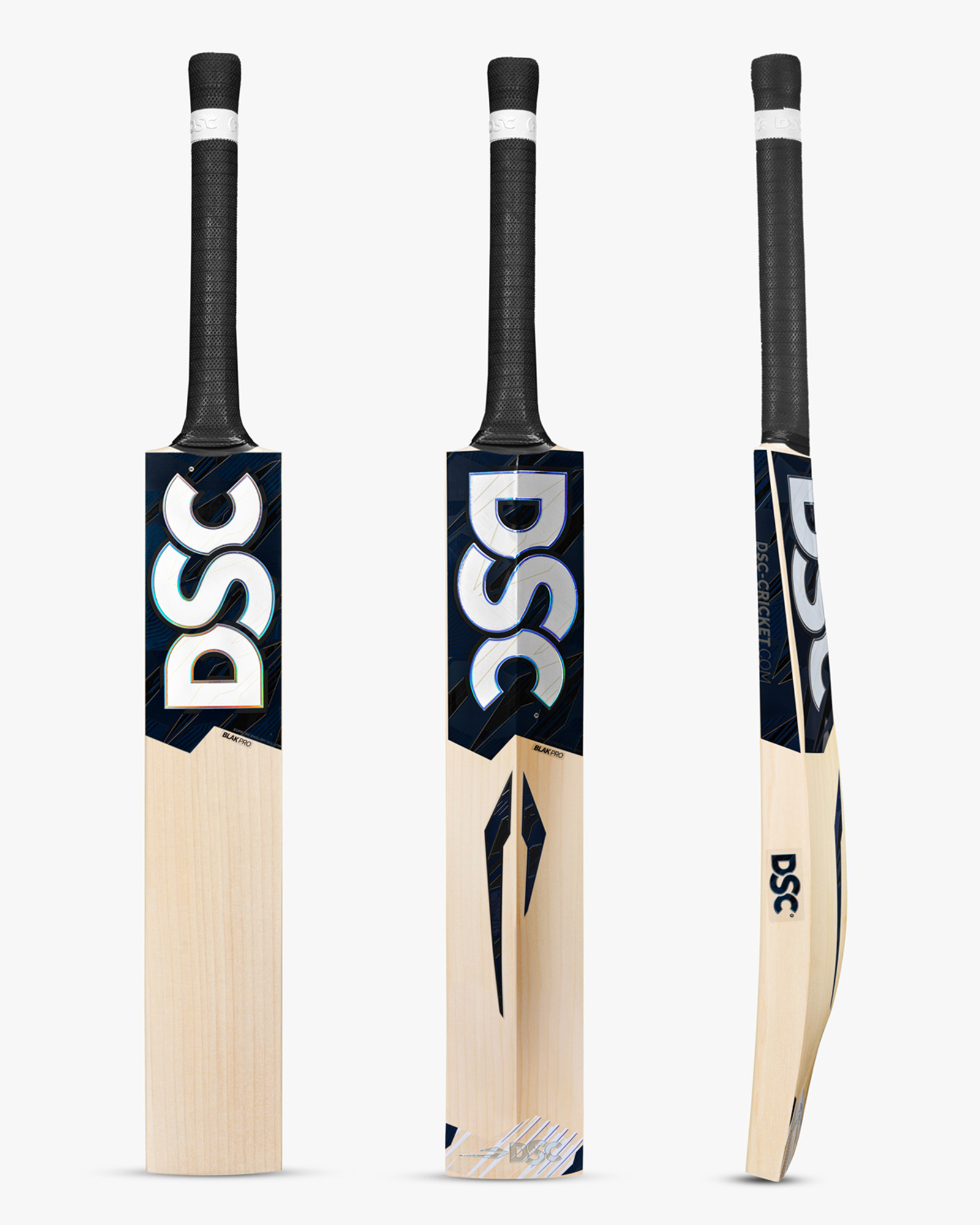 DSC Blak Pro English Willow Cricket Bat