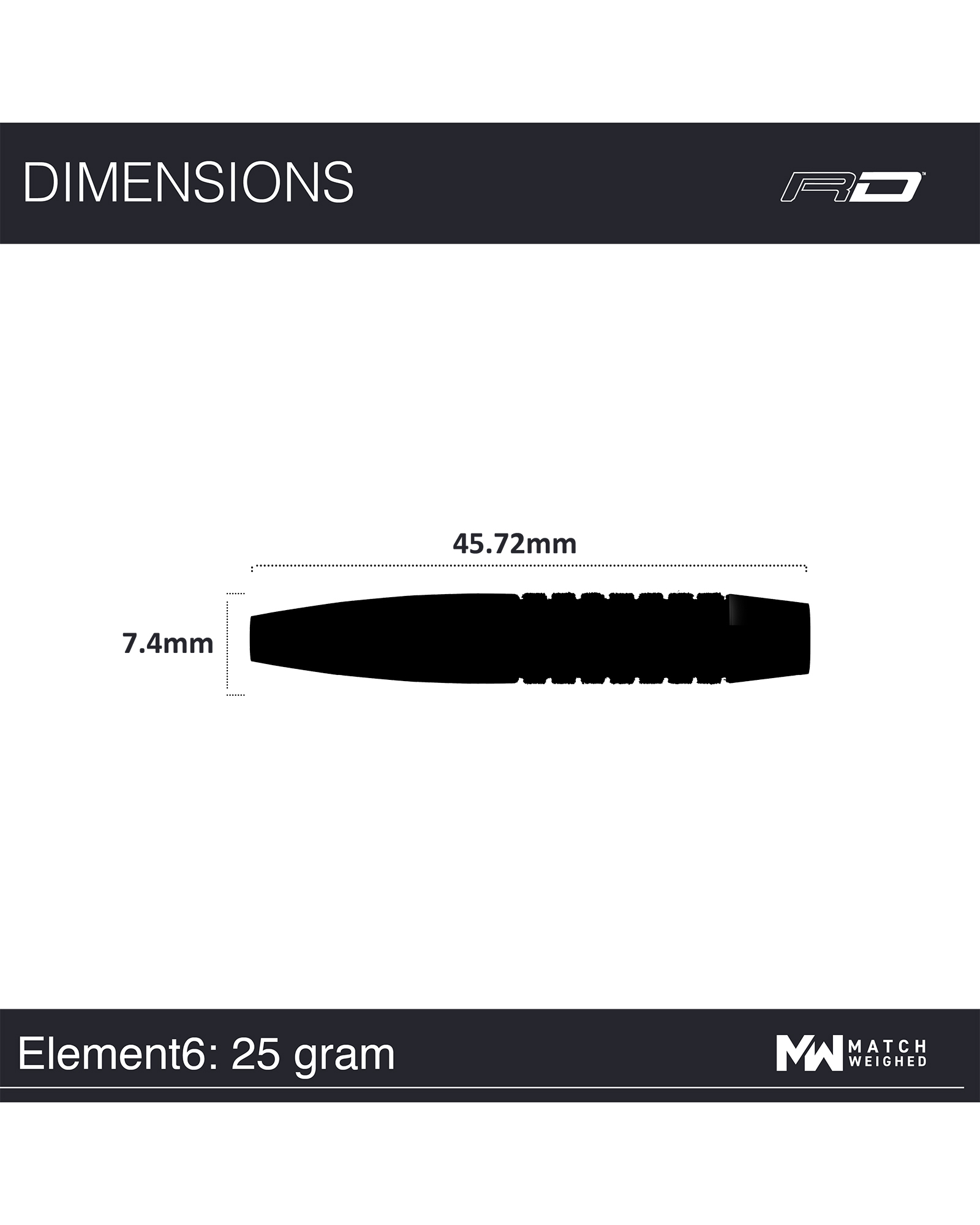 Red Dragon Element6 Dart Set 50 Year LTD - Image 7
