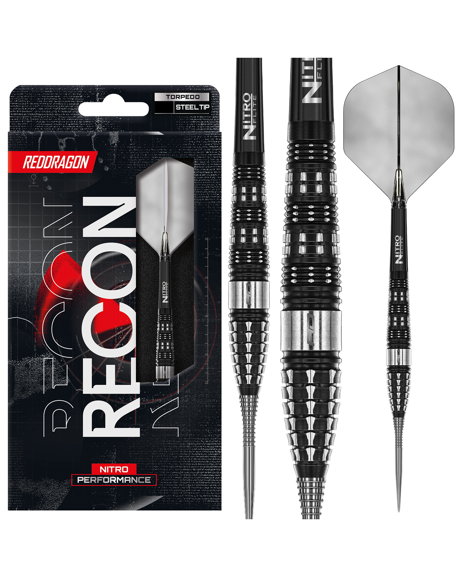 Red Dragon Recon Dart Set