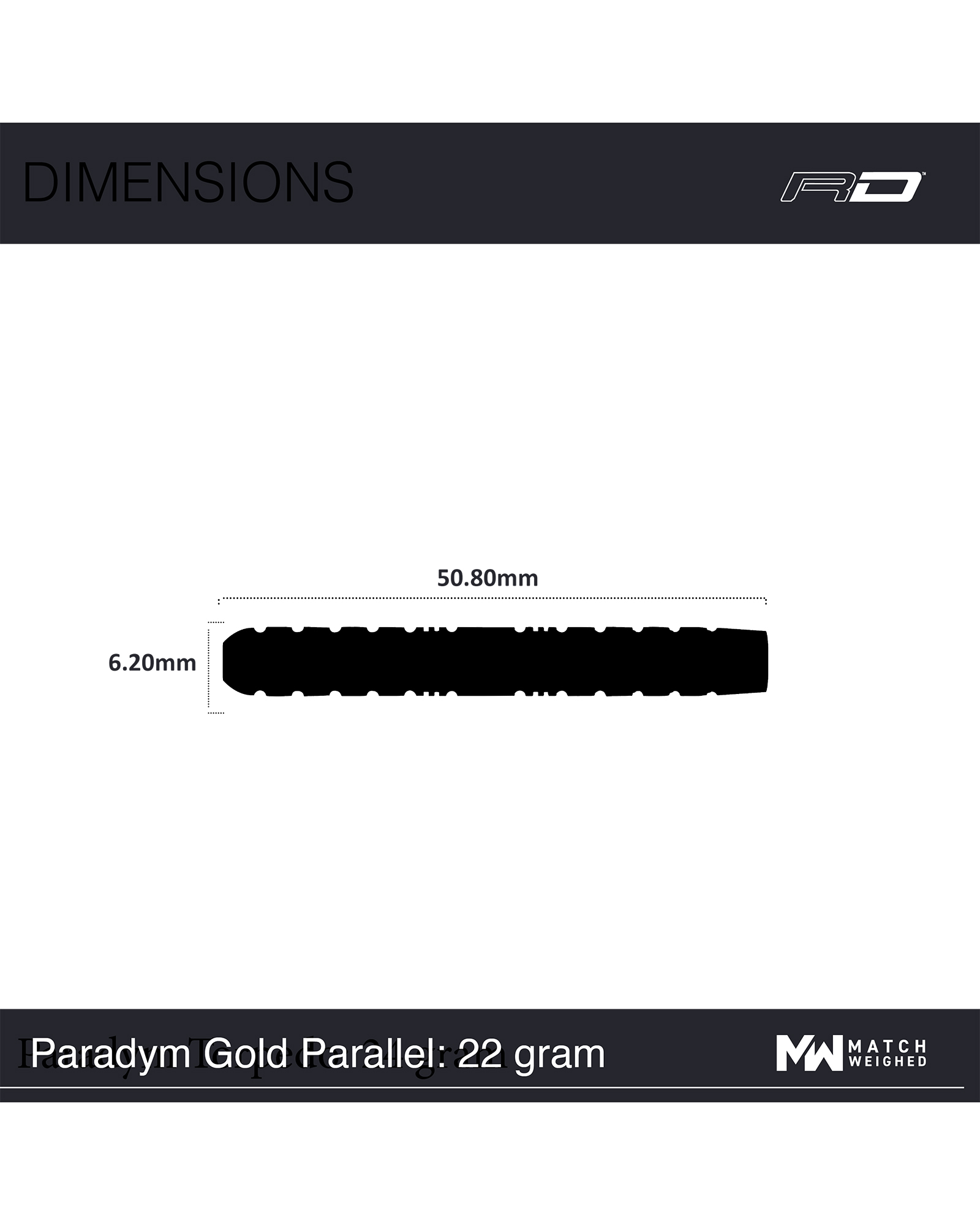 Red Dragon Paradym Gold Dart Set - Image 2
