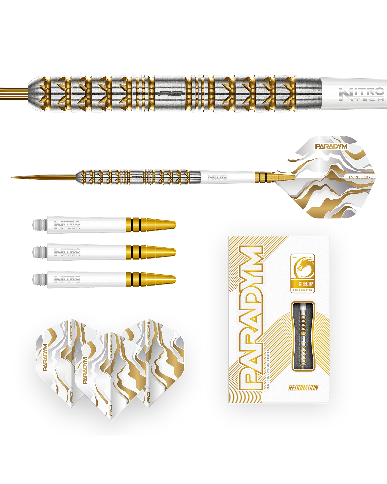 Red Dragon Paradym Gold Dart Set - Image 7