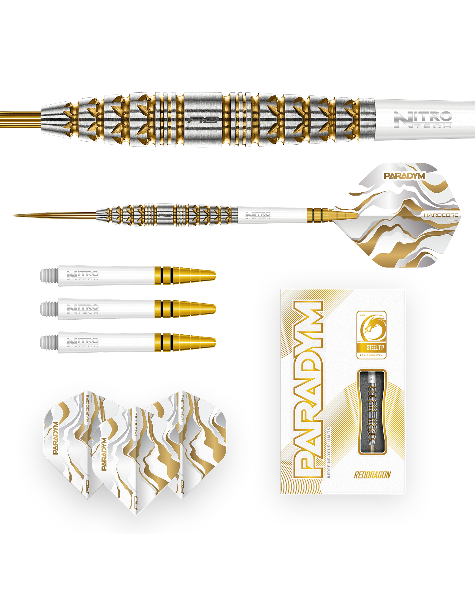 Red Dragon Paradym Gold Dart Set - Image 15