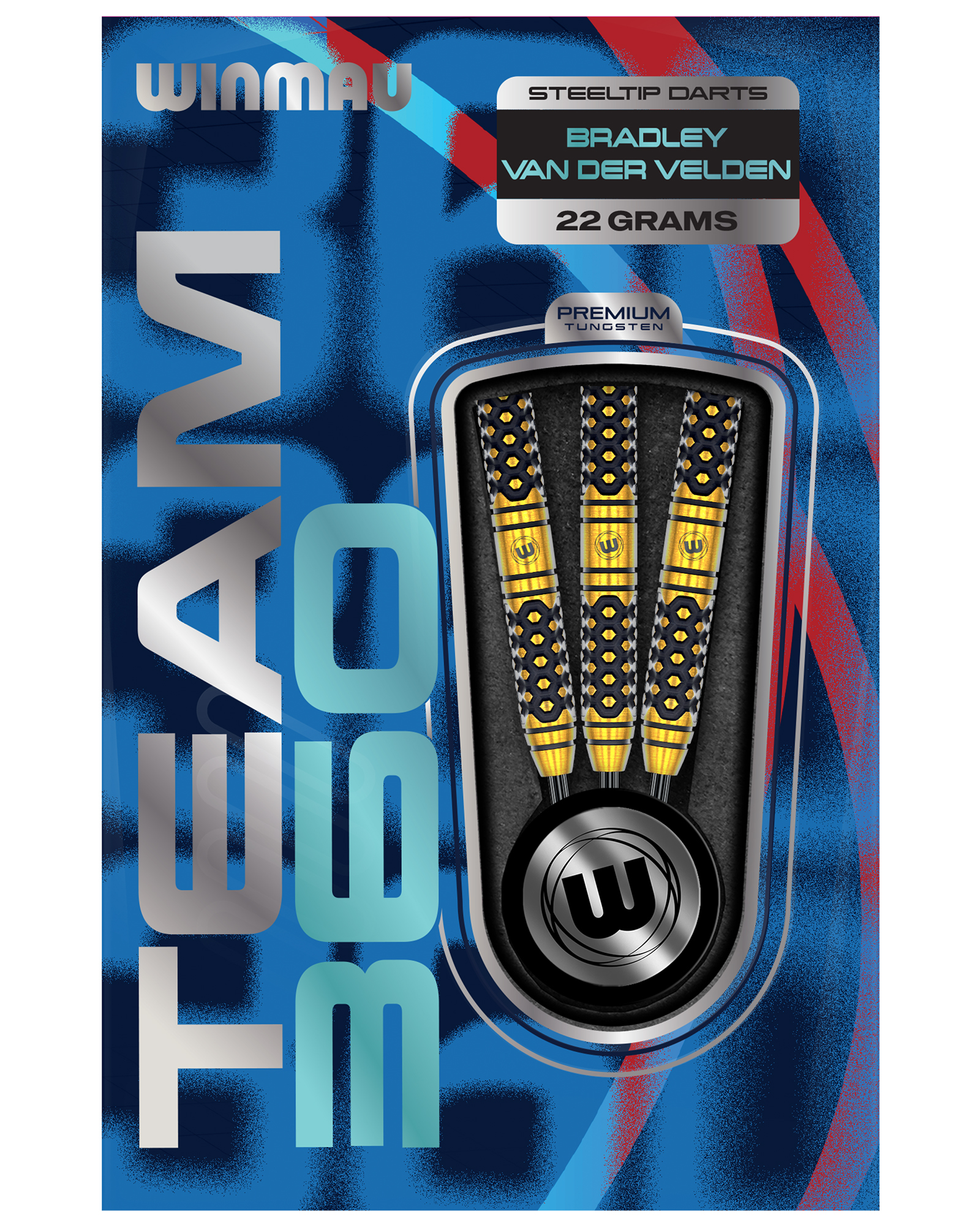 Winmau Bradley van der Velden 22g Dart Set - Image 5