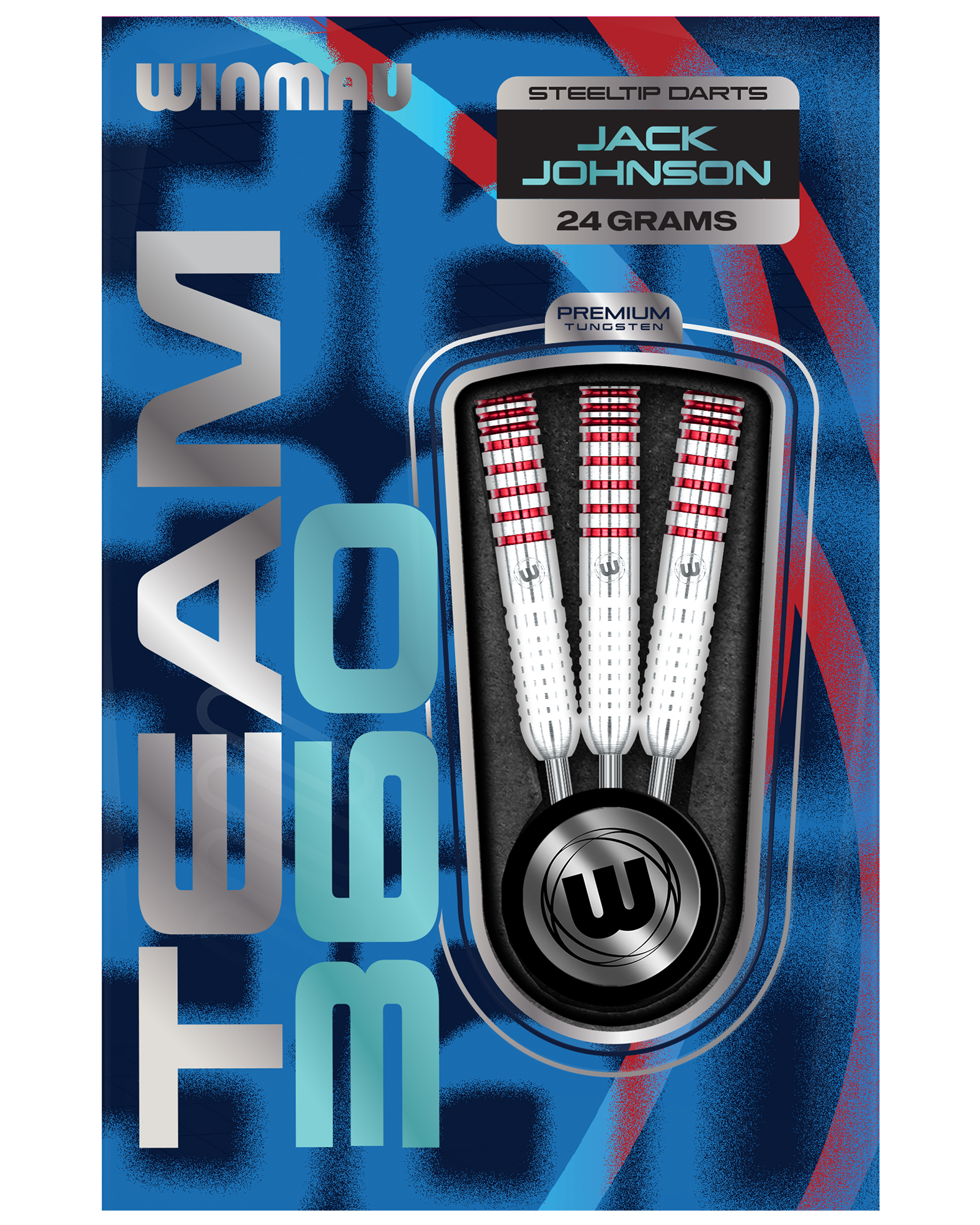 Winmau Jack Johnson 24g Dart Set - Image 5