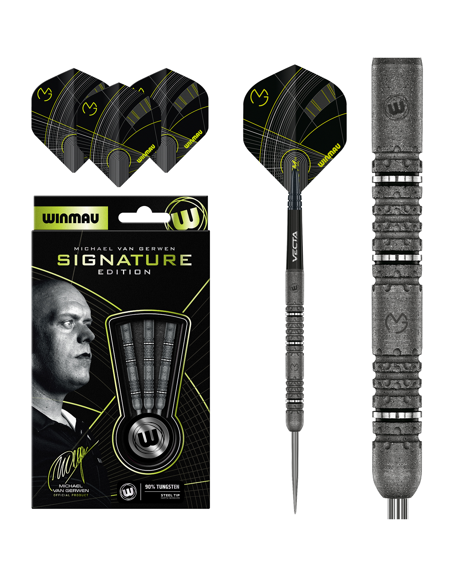 Winmau MVG Signature Edition Dart Set