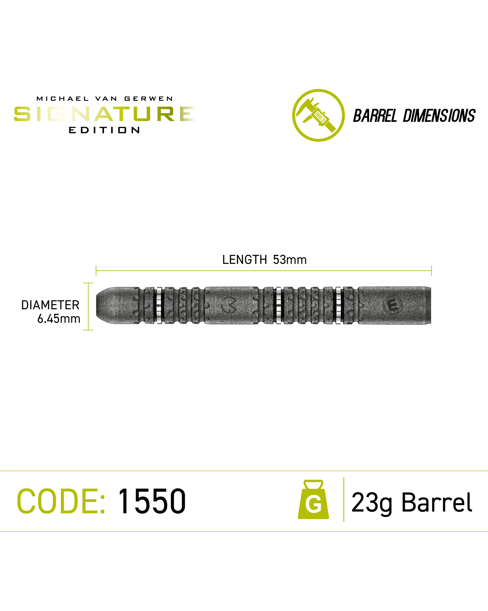 Winmau MVG Signature Edition Dart Set - Image 8