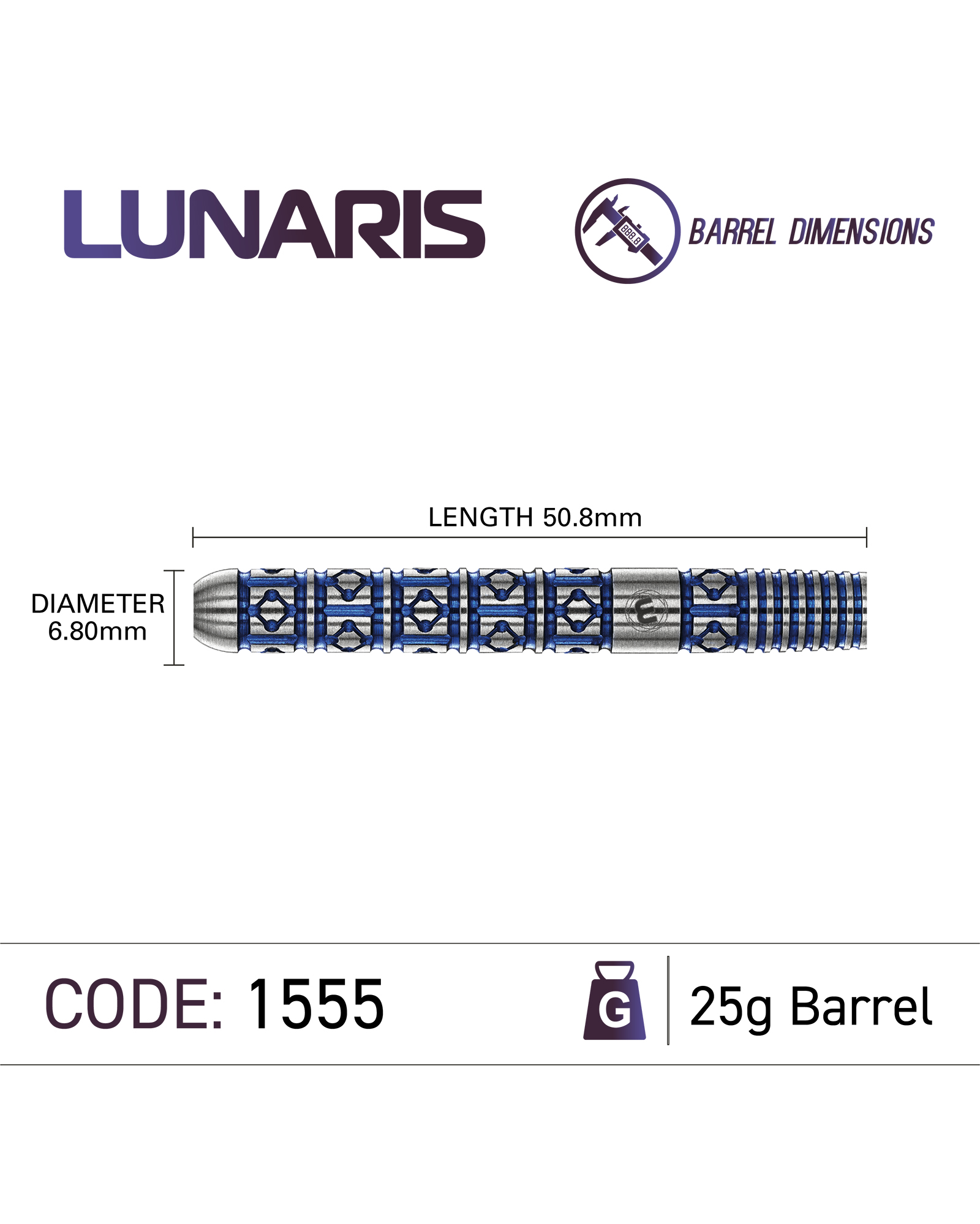 Winmau Lunaris Dart Set - Image 16