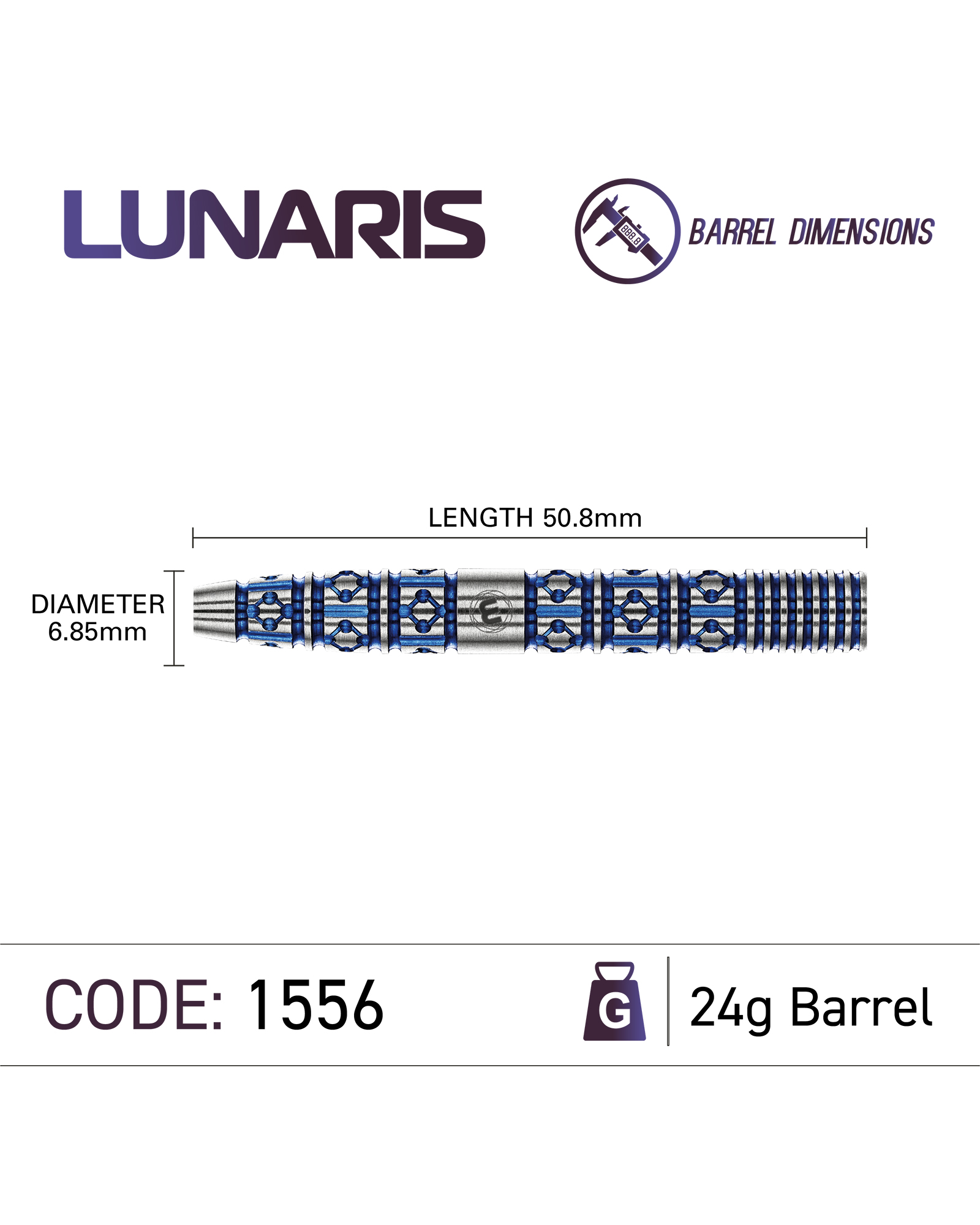 Winmau Lunaris Dart Set - Image 9