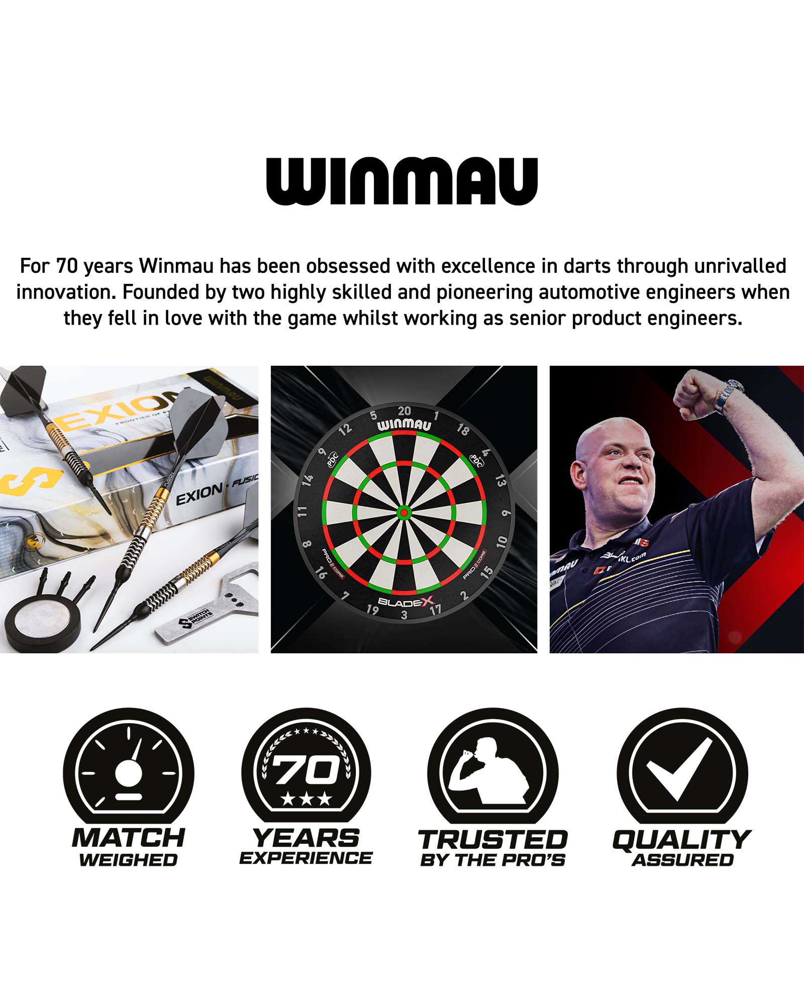 Winmau Exion Torpedo Switch Point Dart Set - Image 10