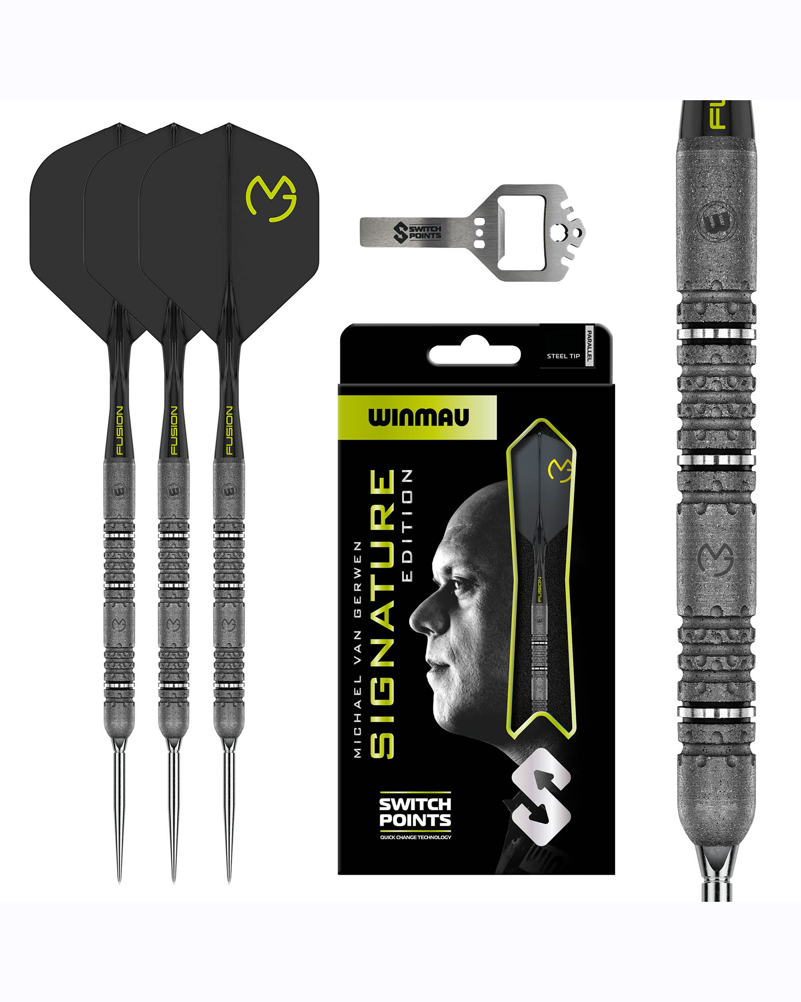 Winmau MVG Signature Edition Switch Point 23g Dart Set - Image 9