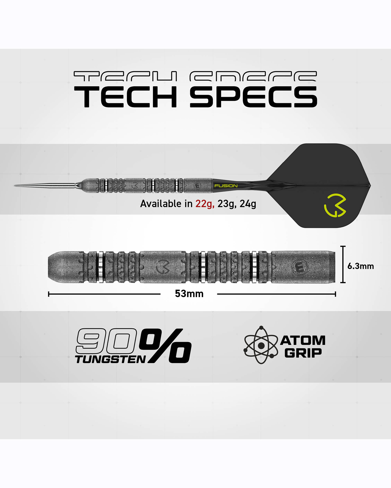 Winmau MVG Signature Edition Switch Point 23g Dart Set - Image 10