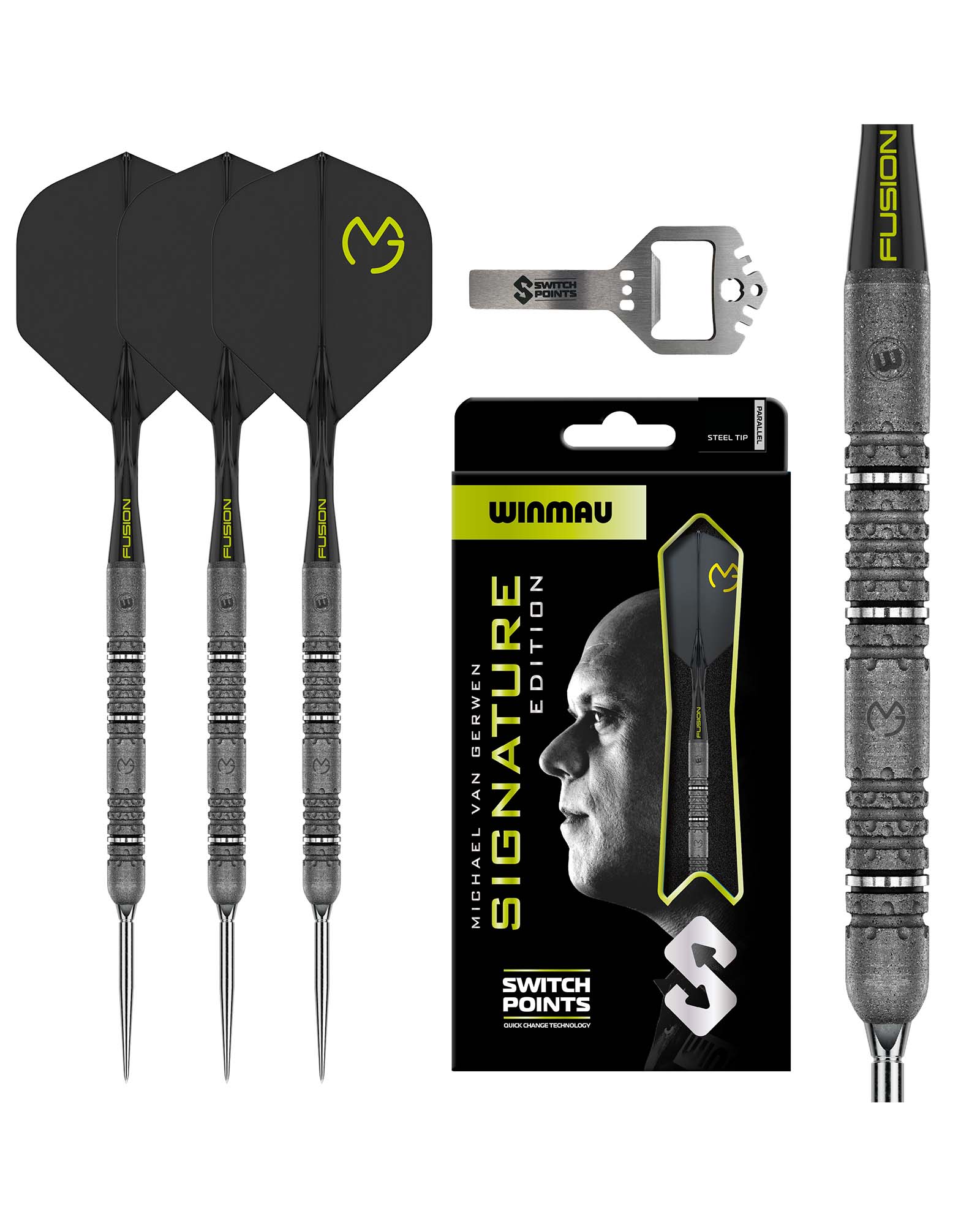 Winmau MVG Signature Edition Switch Point 23g Dart Set