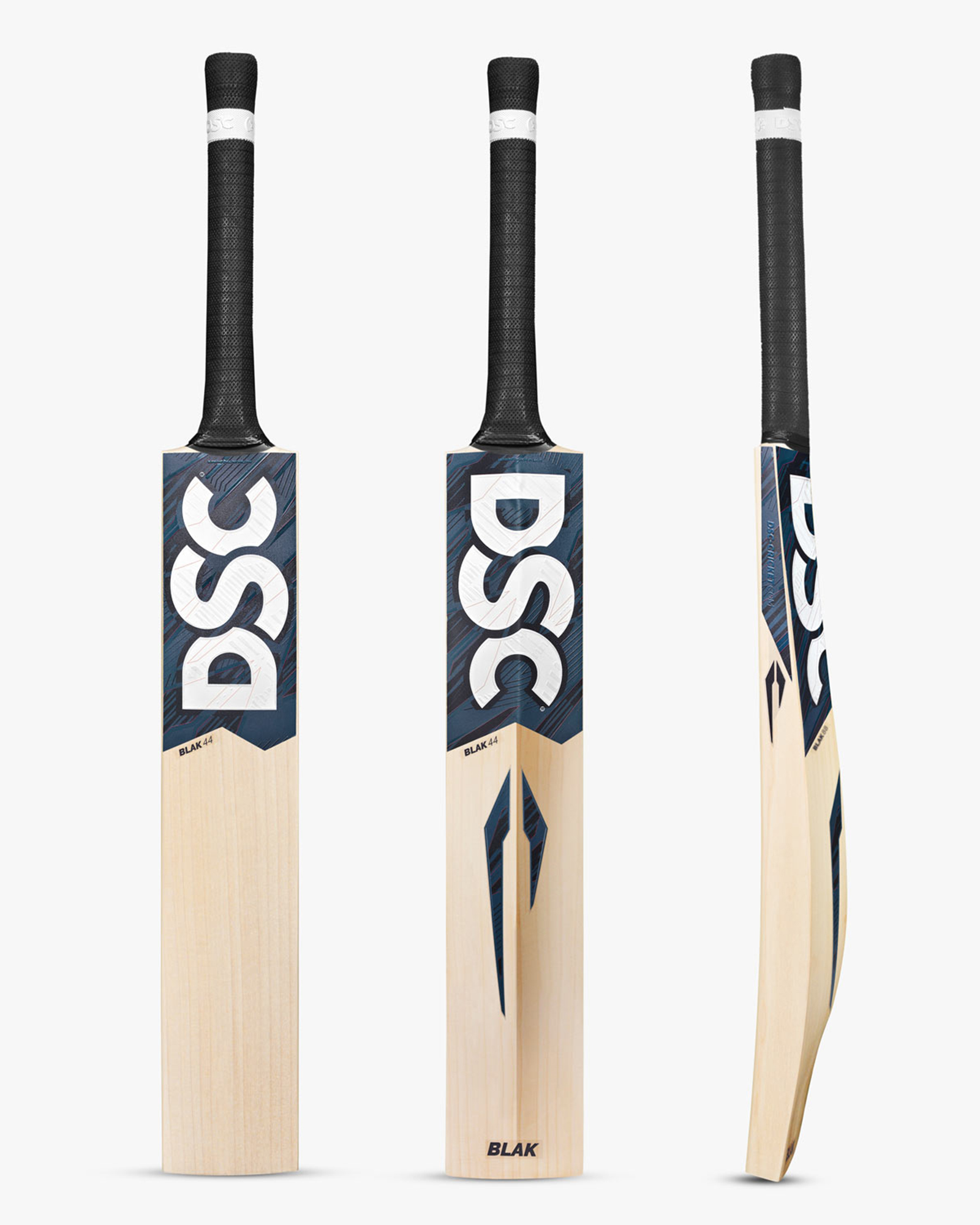 DSC Blak 44 English Willow Cricket Bat - Image 2