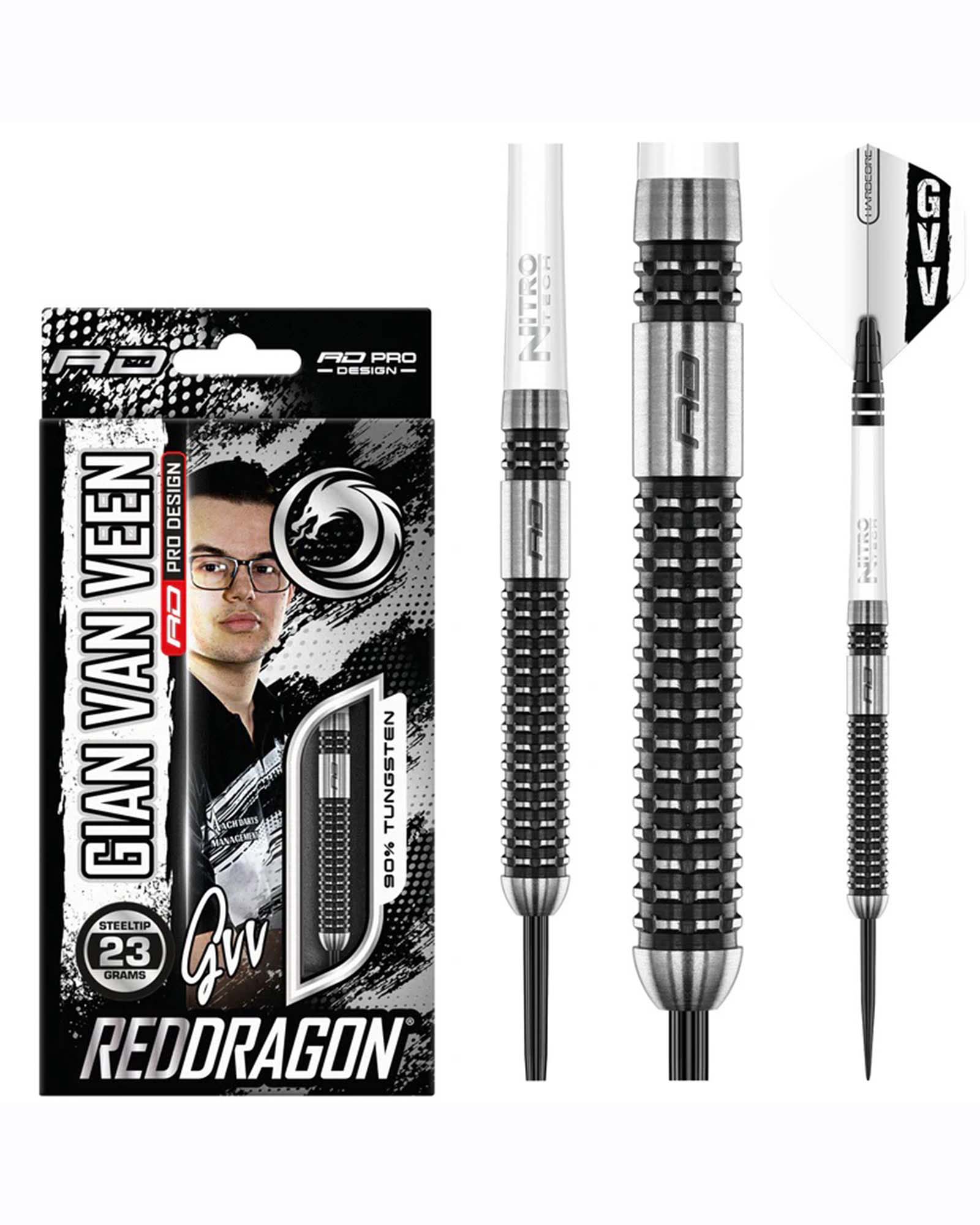Red Dragon Gian van Veen Axis SE 23g Dart Set