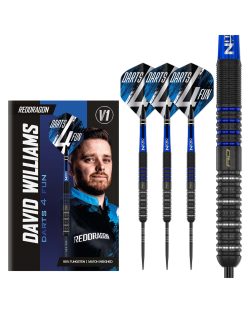 Red Dragon David Williams V1 23g Dart Set