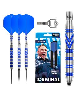 Red Dragon Gerwyn Price Blue Original Switch Point Dart Set