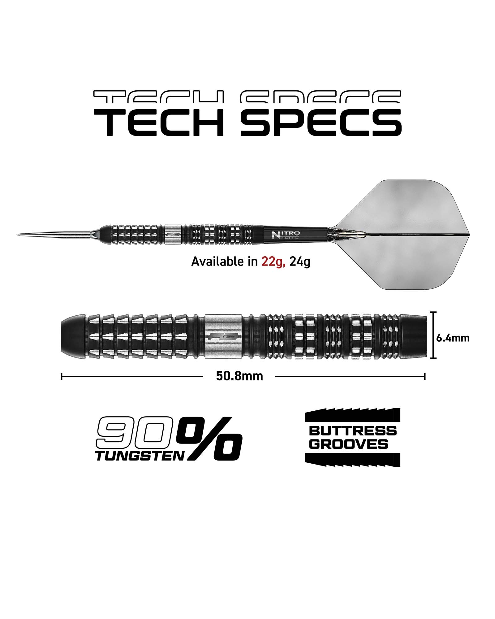 Red Dragon Recon Switch Point Dart Set - Image 2